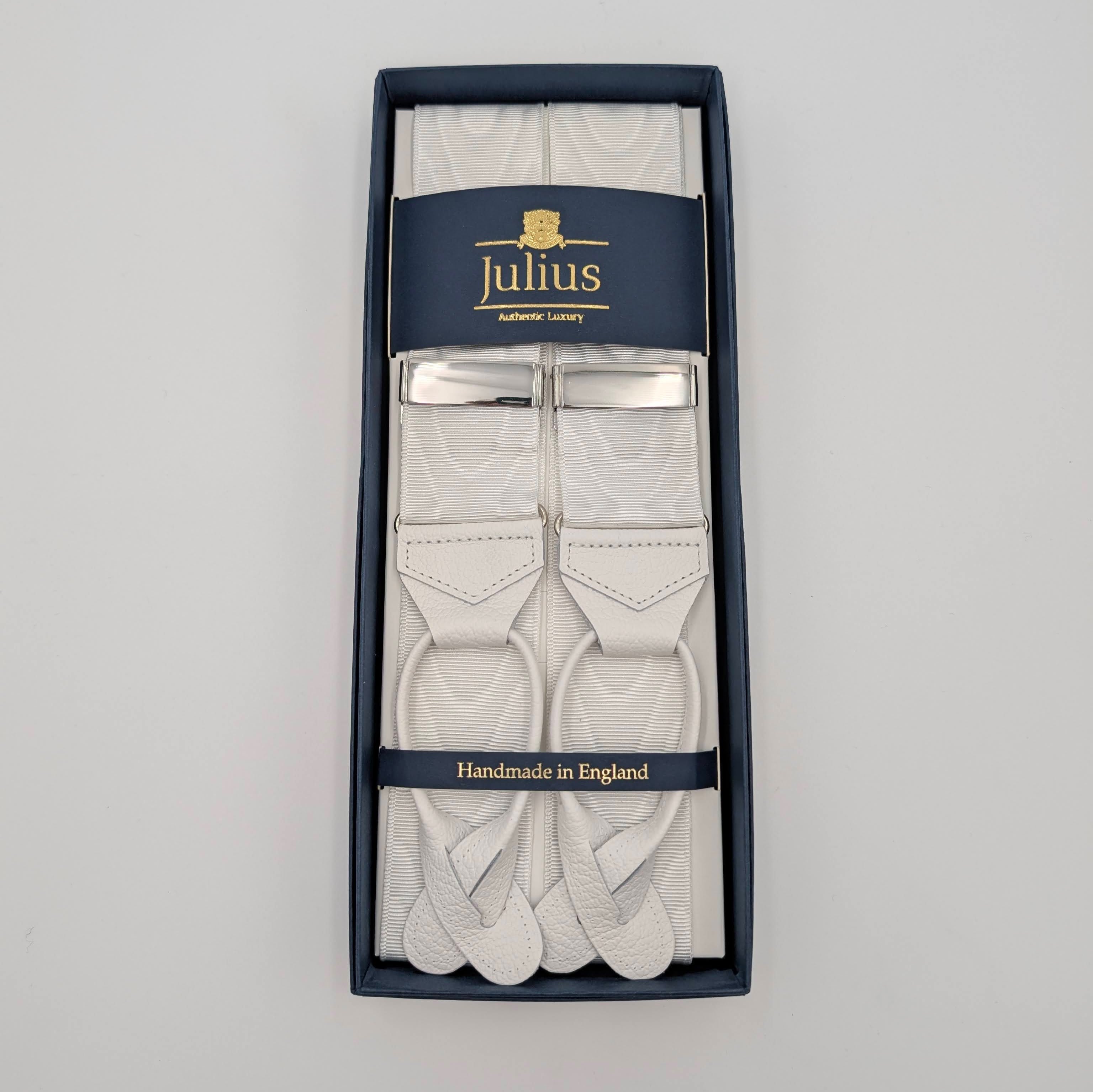 Braces Moiré - Smoking White