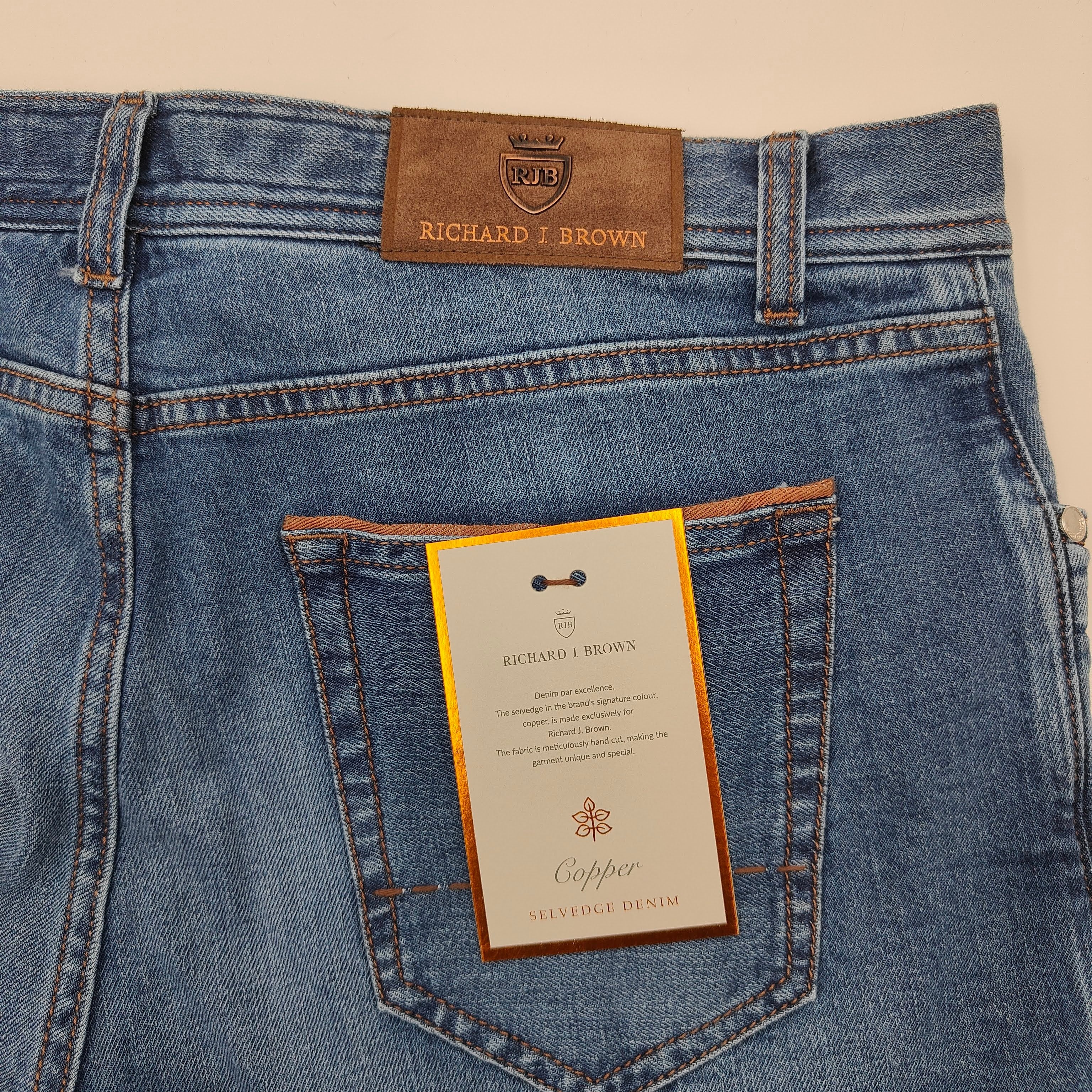 Denim Selvedge Copper Tokyo