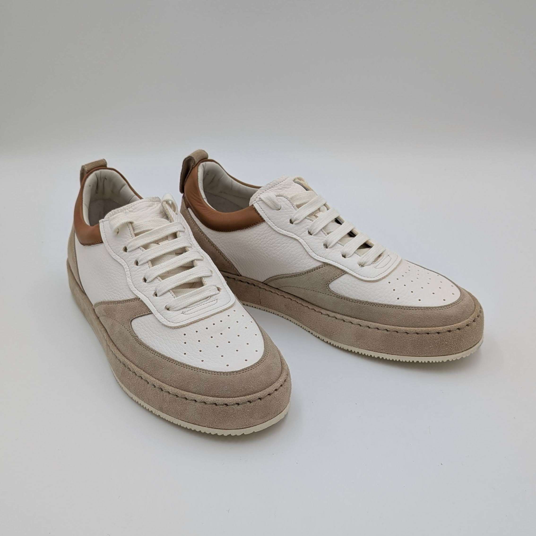 Leather Sneaker Chicago Sand
