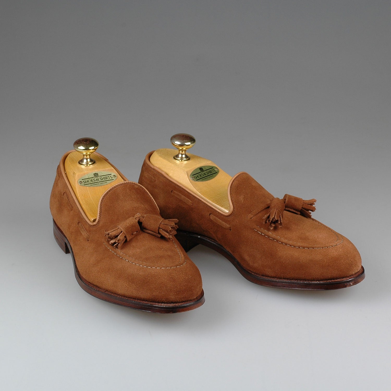Cavendish 2 Calf Suede Polo Brown