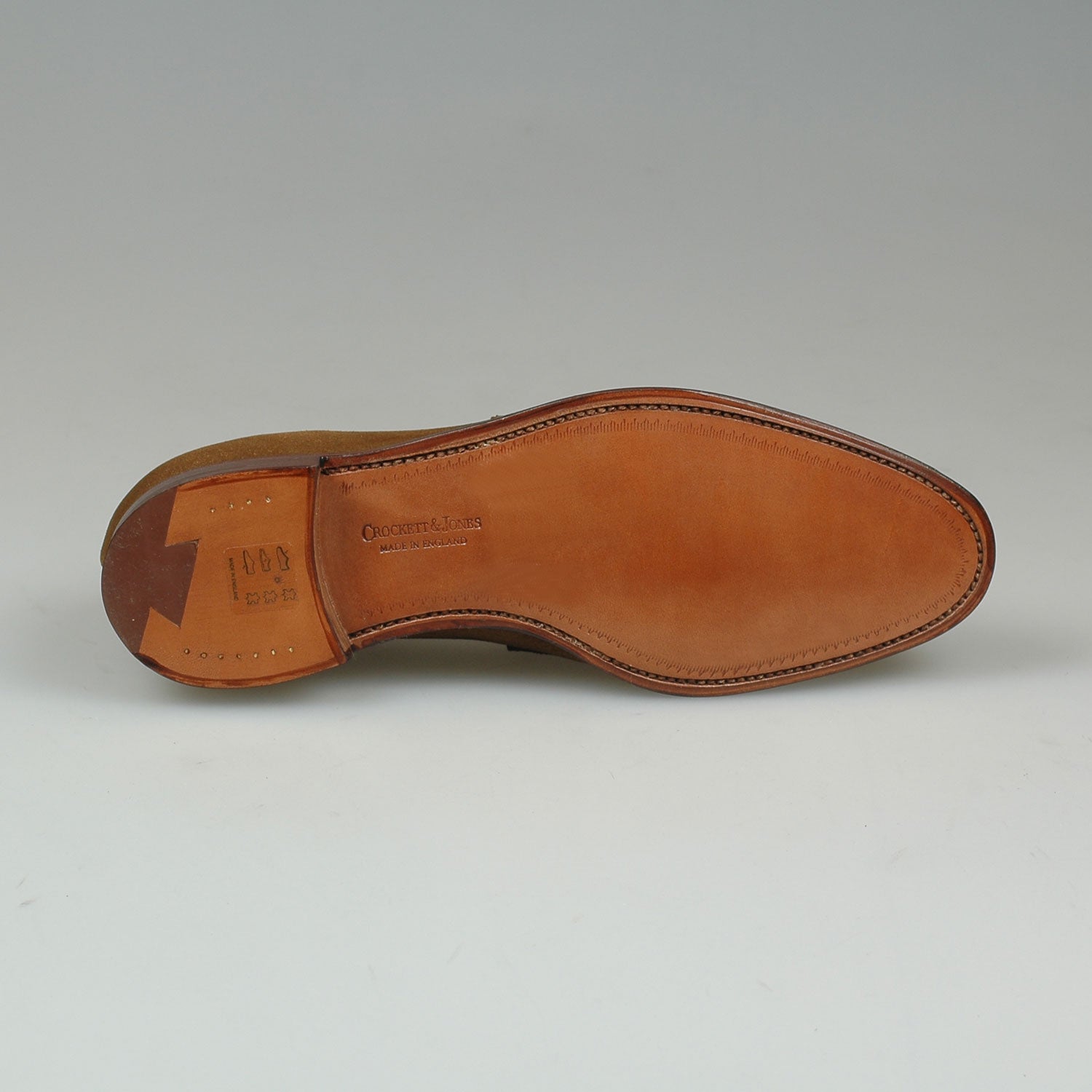 Cavendish 2 Calf Suede Polo Brown