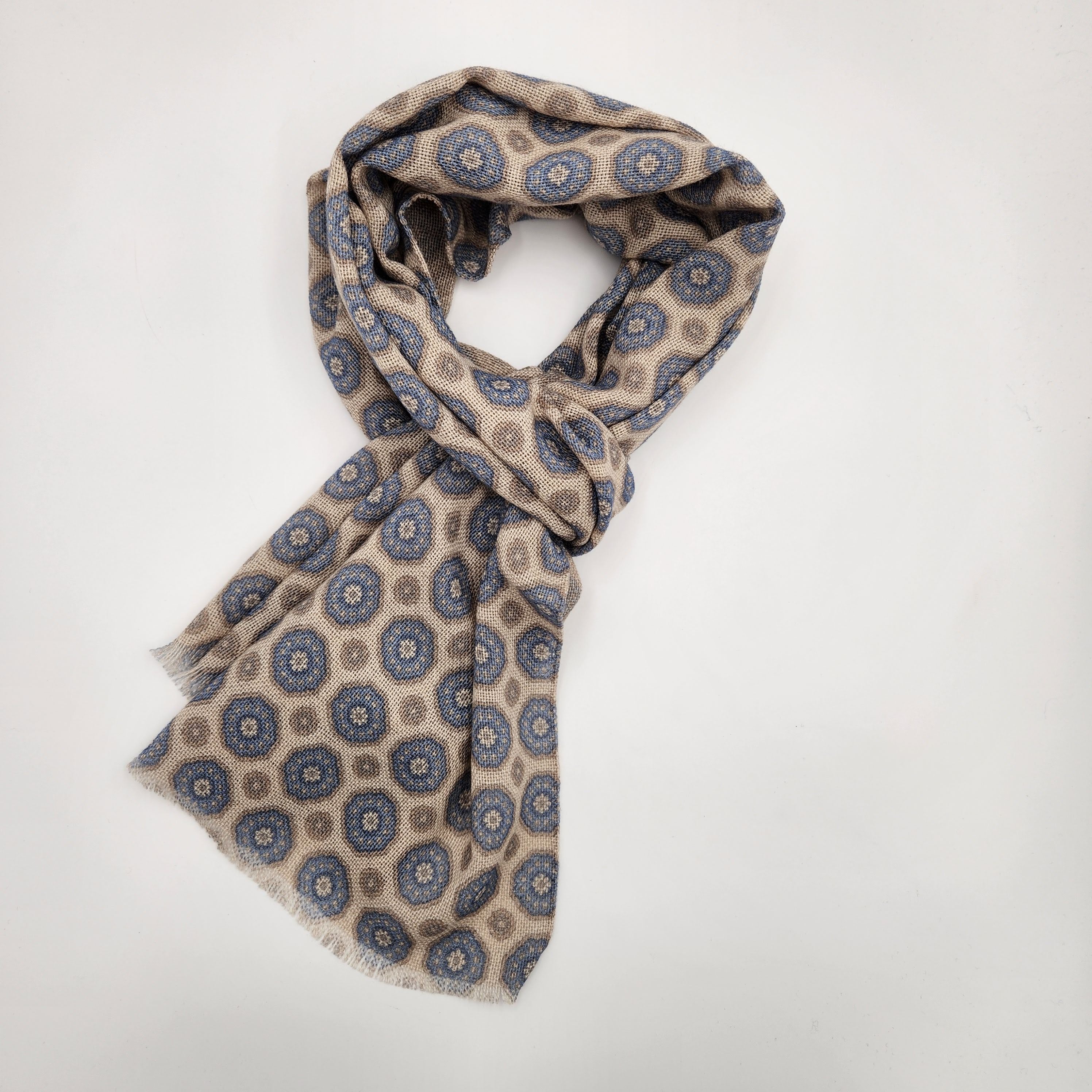 Scarf Light Wool Julius Beige