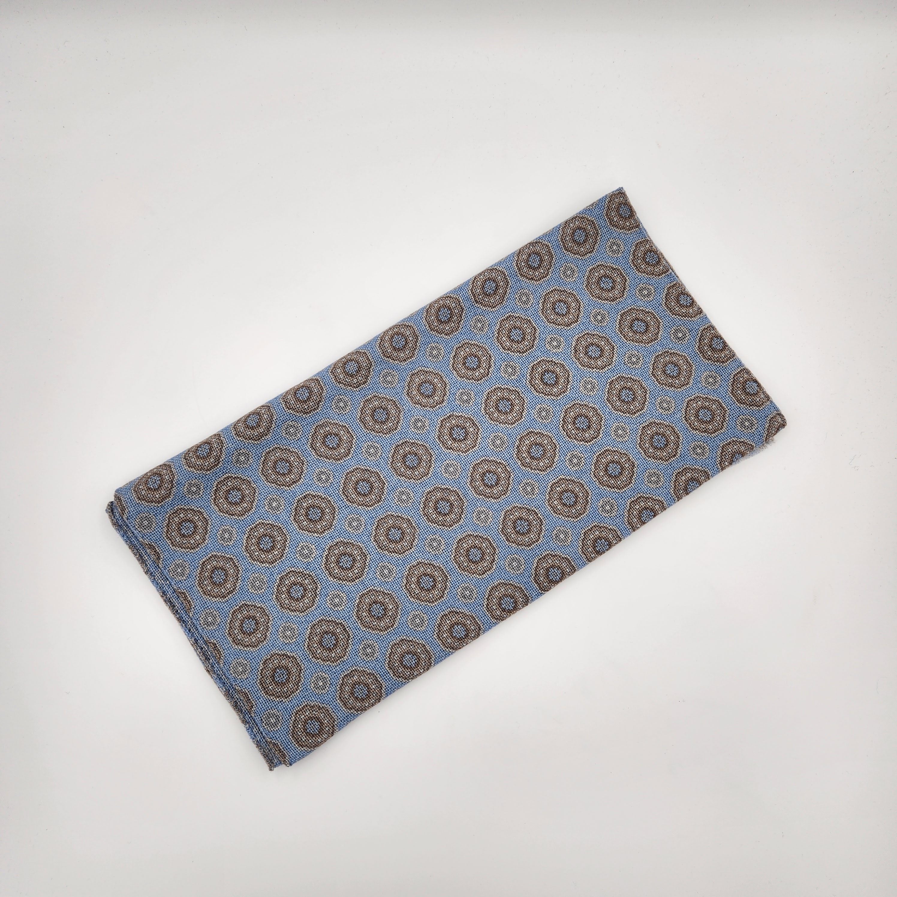 Scarf Light Wool Julius Blue