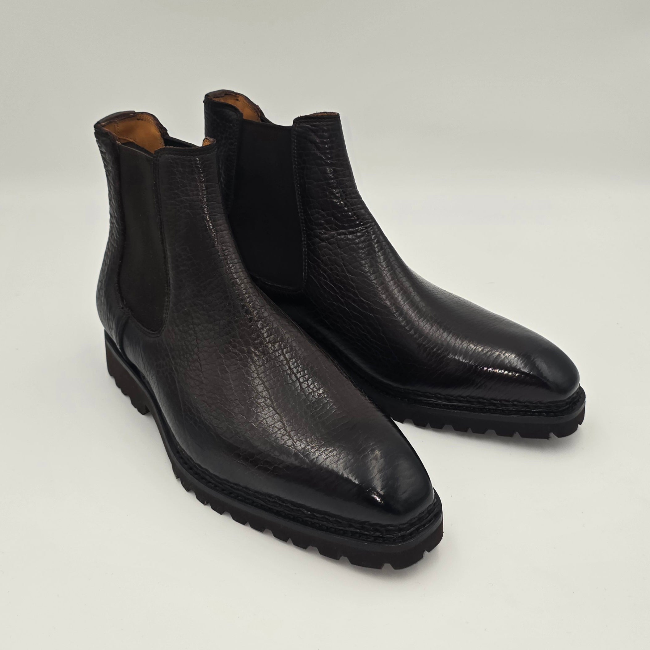 Cavaliere Boot Norwegian Bison Dark Chocolate