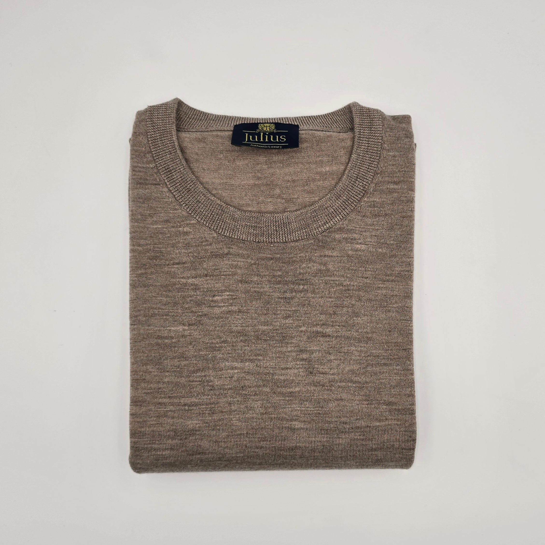 O-Neck Merino Sweater Camel