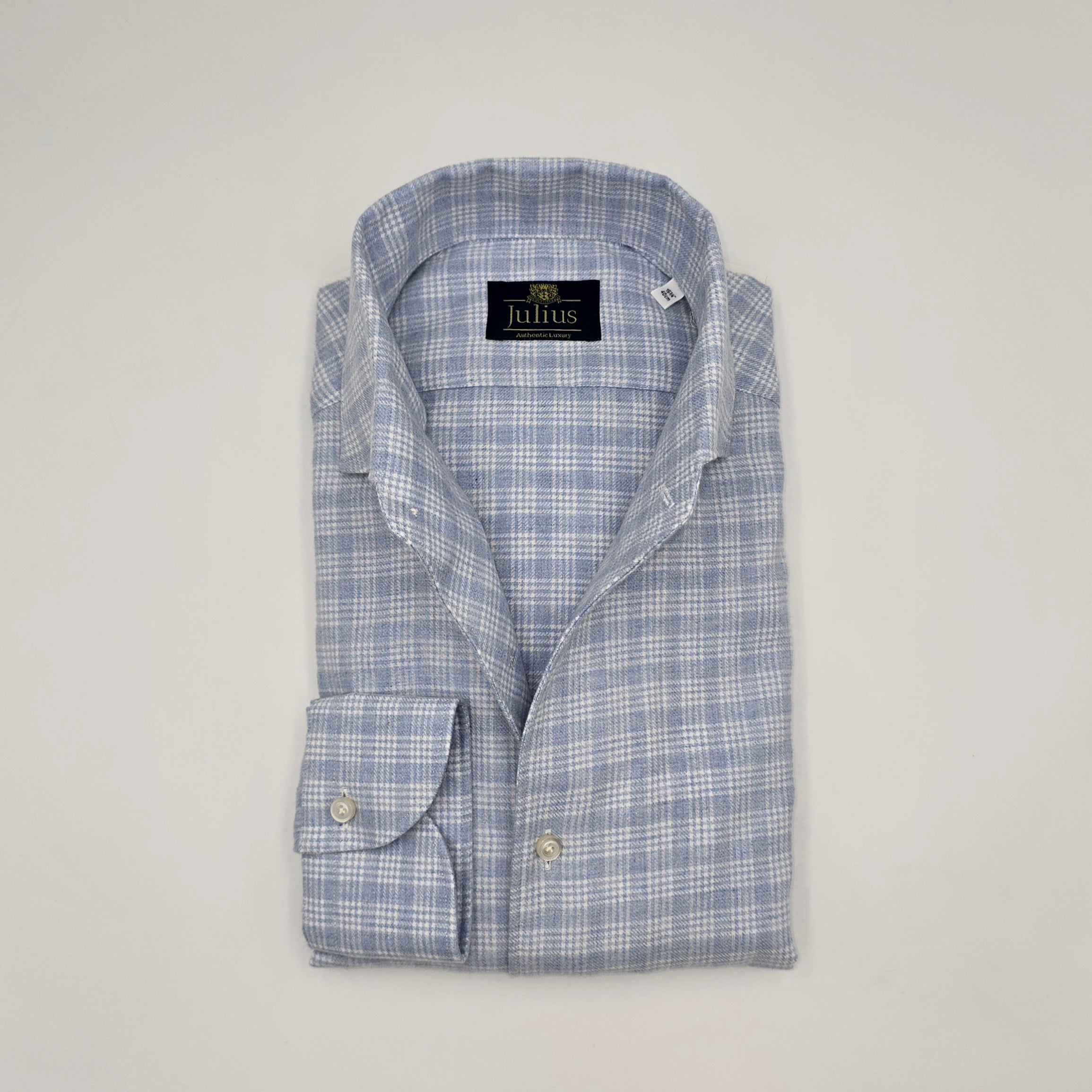 Shirt Soft Flannel Checks Blue