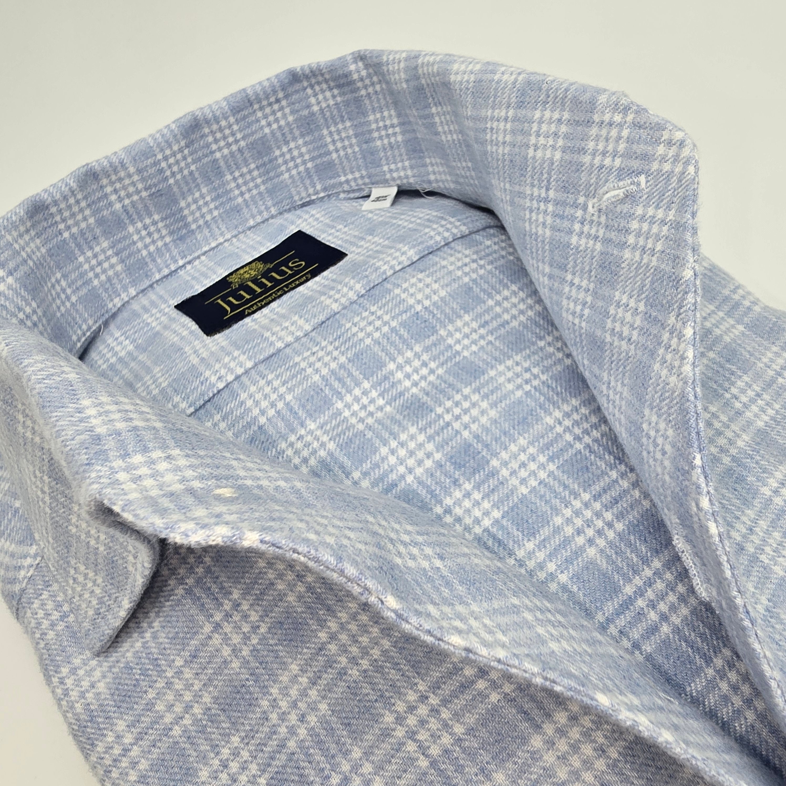 Shirt Soft Flannel Checks Blue