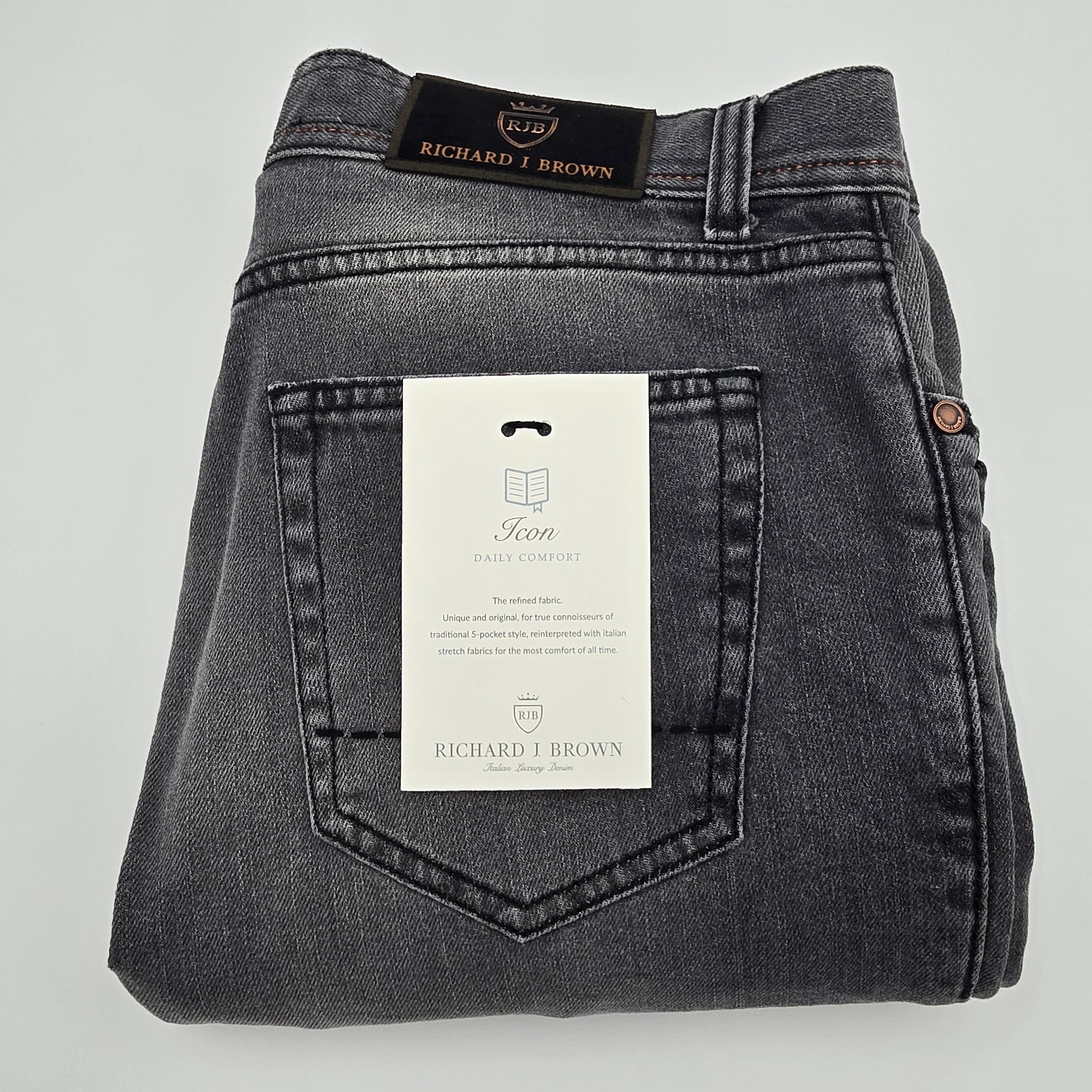 Icon Denim Tokyo Slim Anthracite