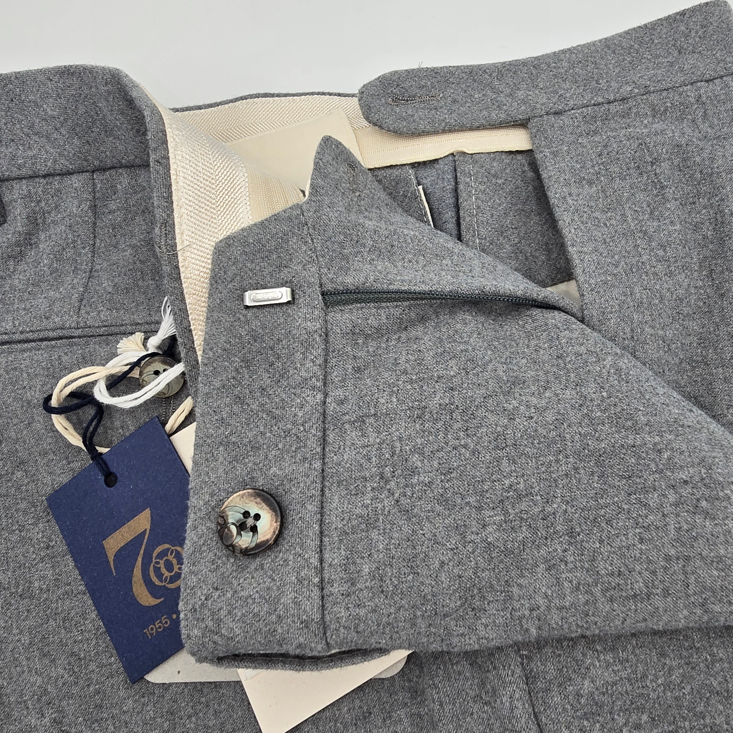 Chino Flannel Mid Grey