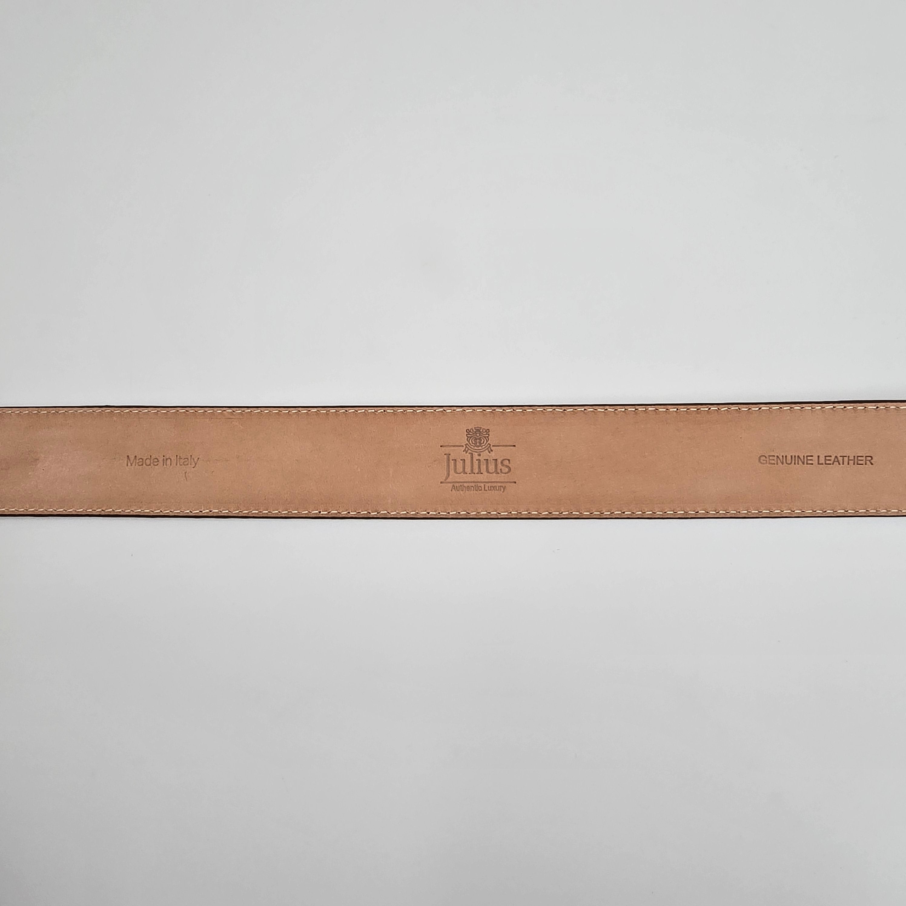 Belt Calf Suede Tabacco