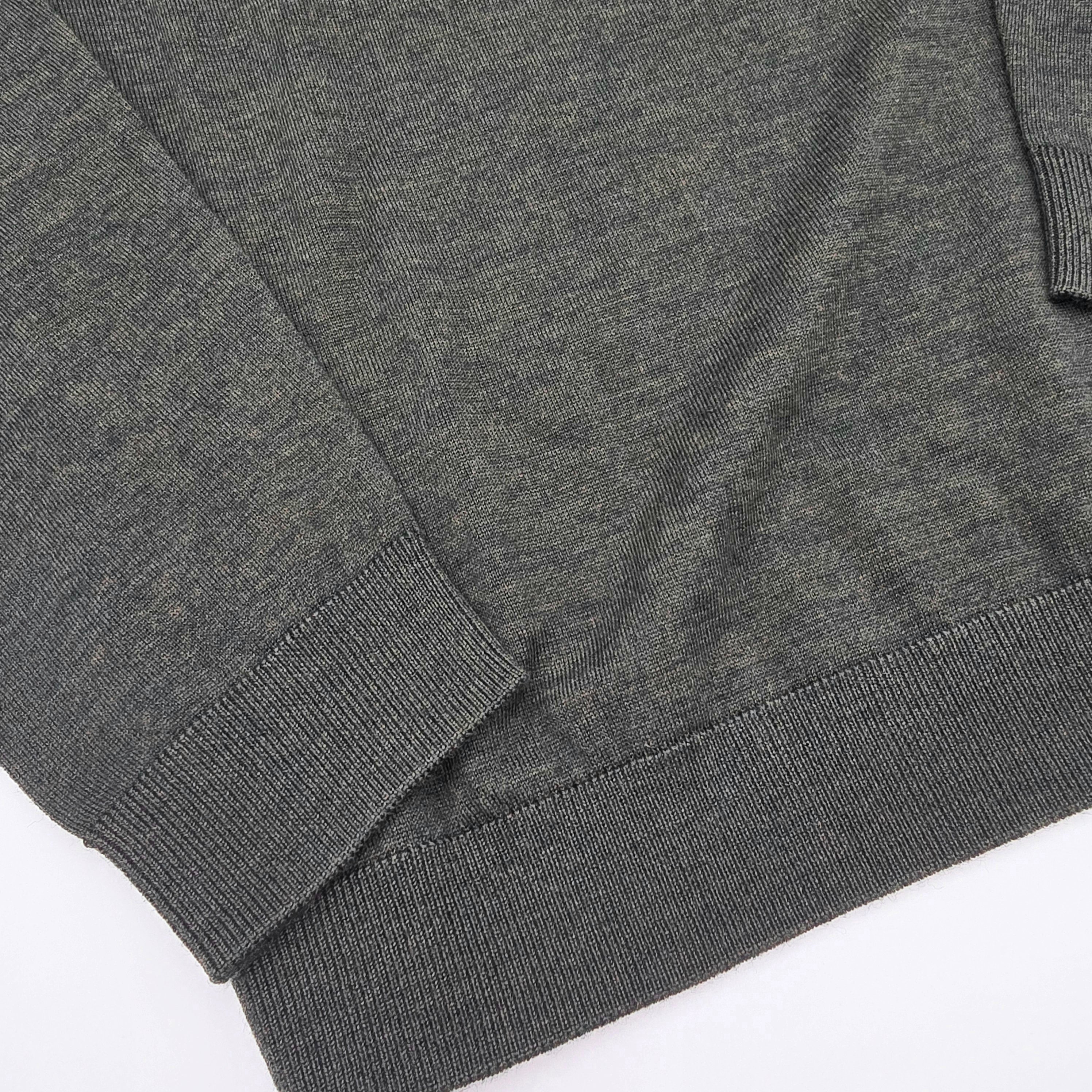 Half Zip Sweater Merino Hunter