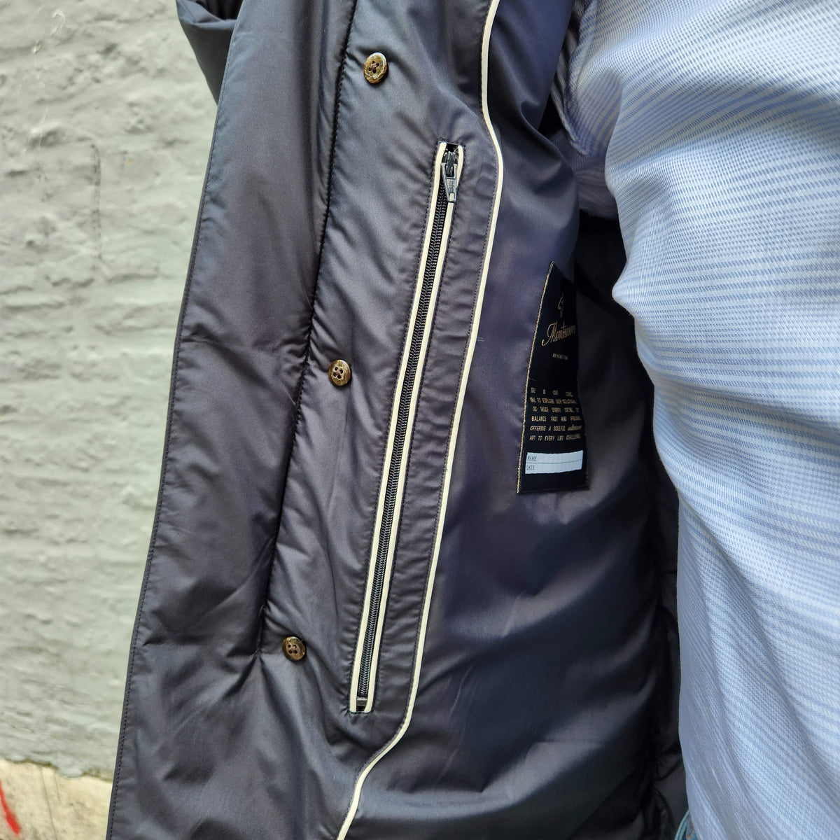 Casual Down Jacket Navy