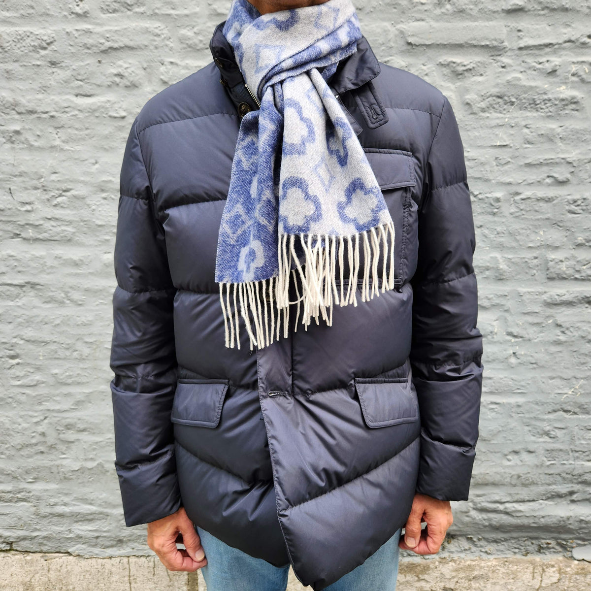 Casual Down Jacket Navy