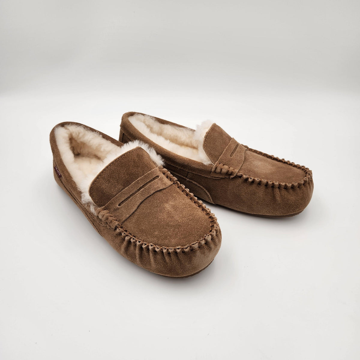 Sheepskin House Shoe Mid Brown