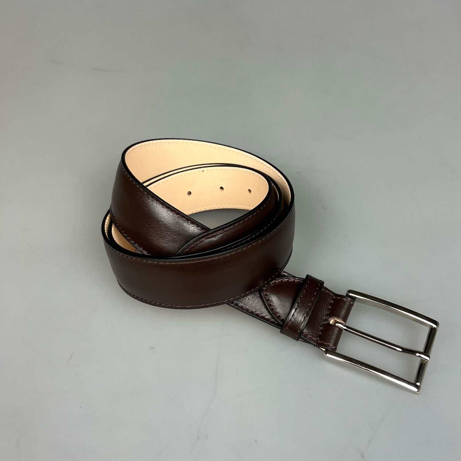 Belt Leather Dark Brown