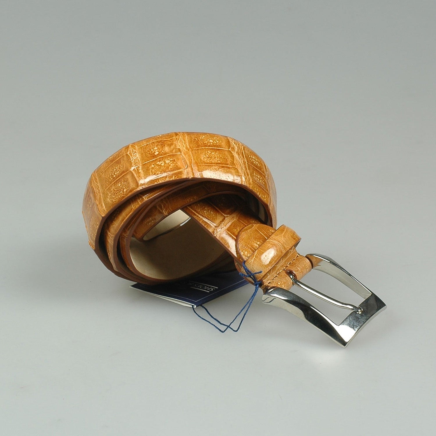 Belt Croco Light Brown