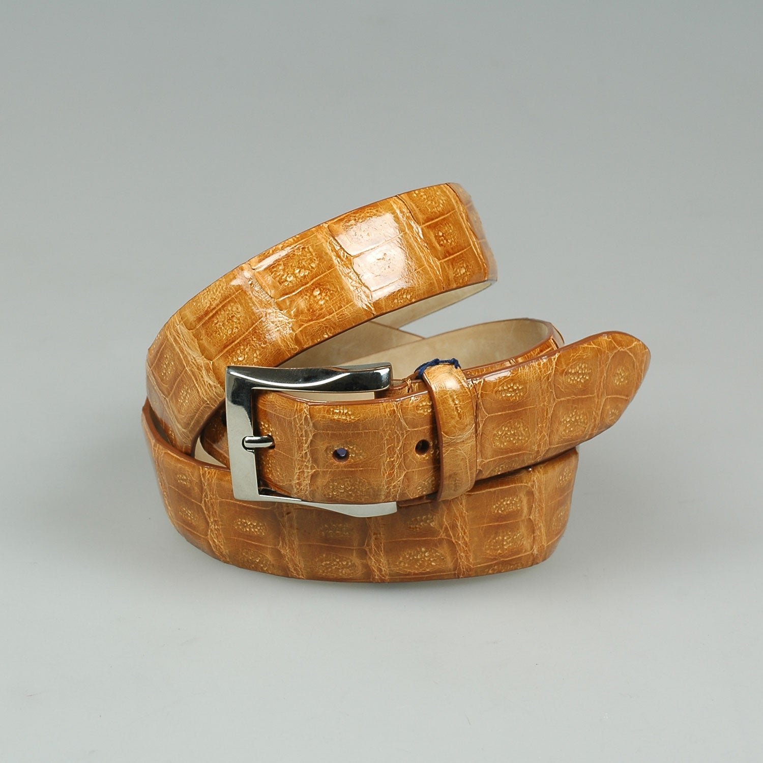 Belt Croco Light Brown