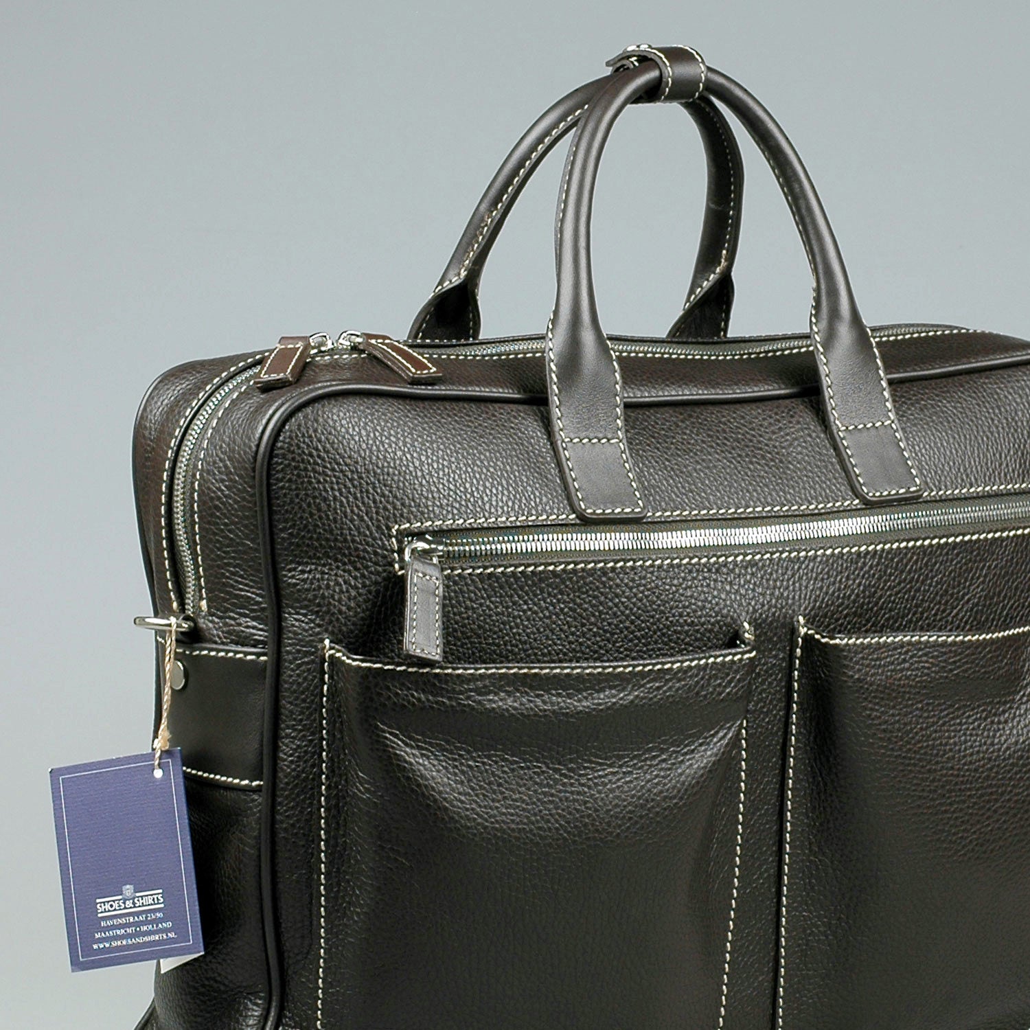 Business Bag Grain Leder Two