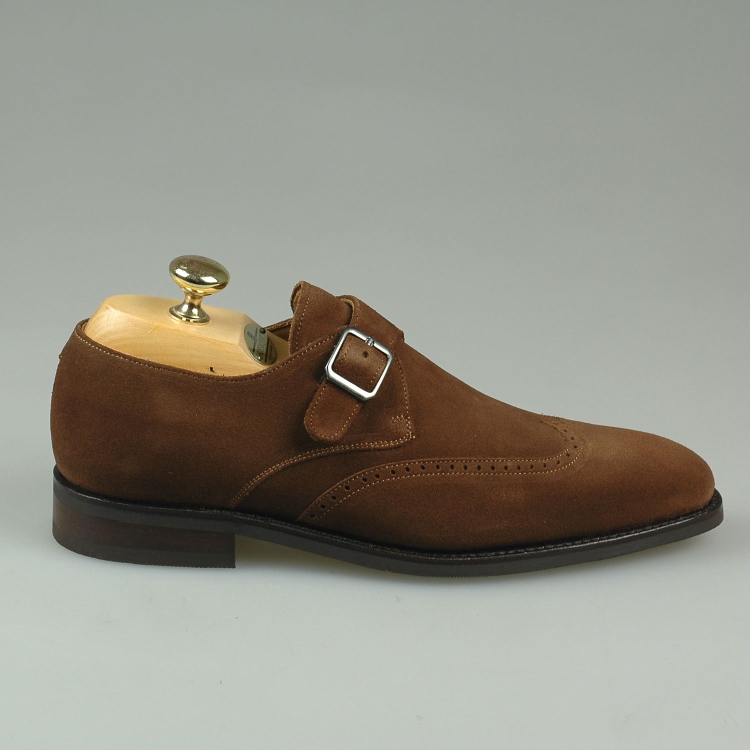 Seville Monkstrap Wildleder