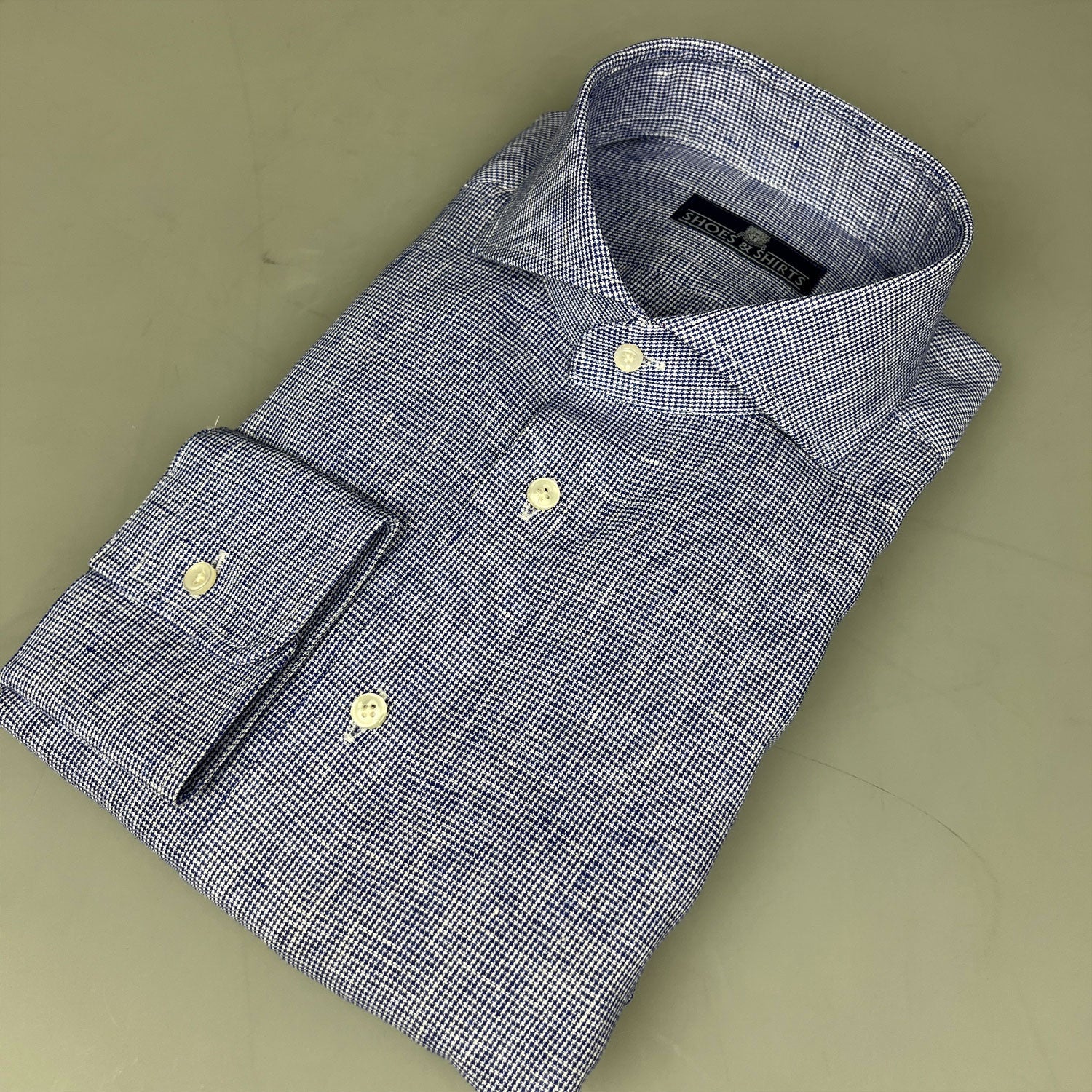 Julius Cutaway MF Linen PdP Blauw