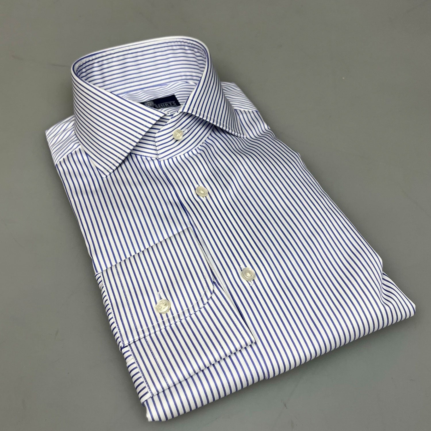 Cutaway MF Twill Stripe Blue