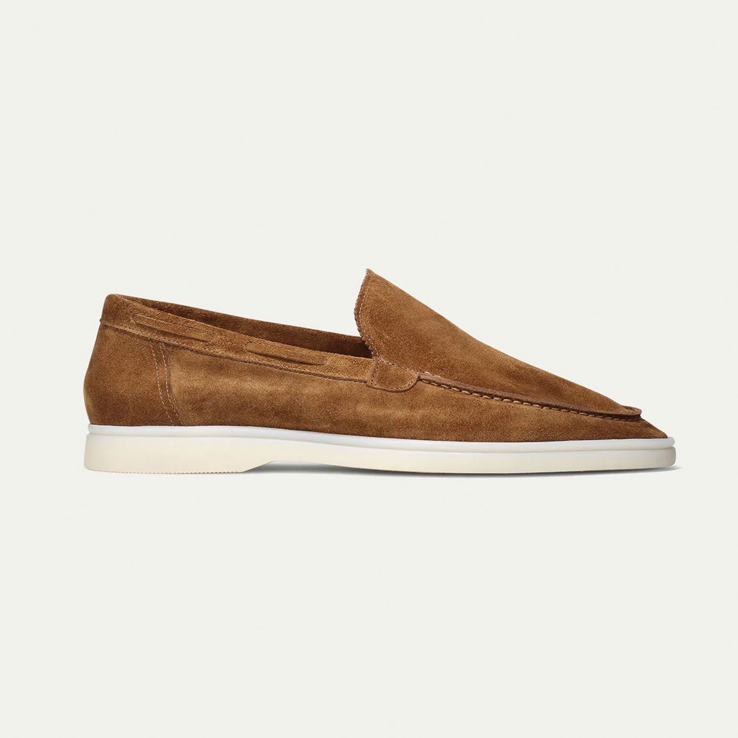 Yacht-Loafer, ungefüttert, Karamell