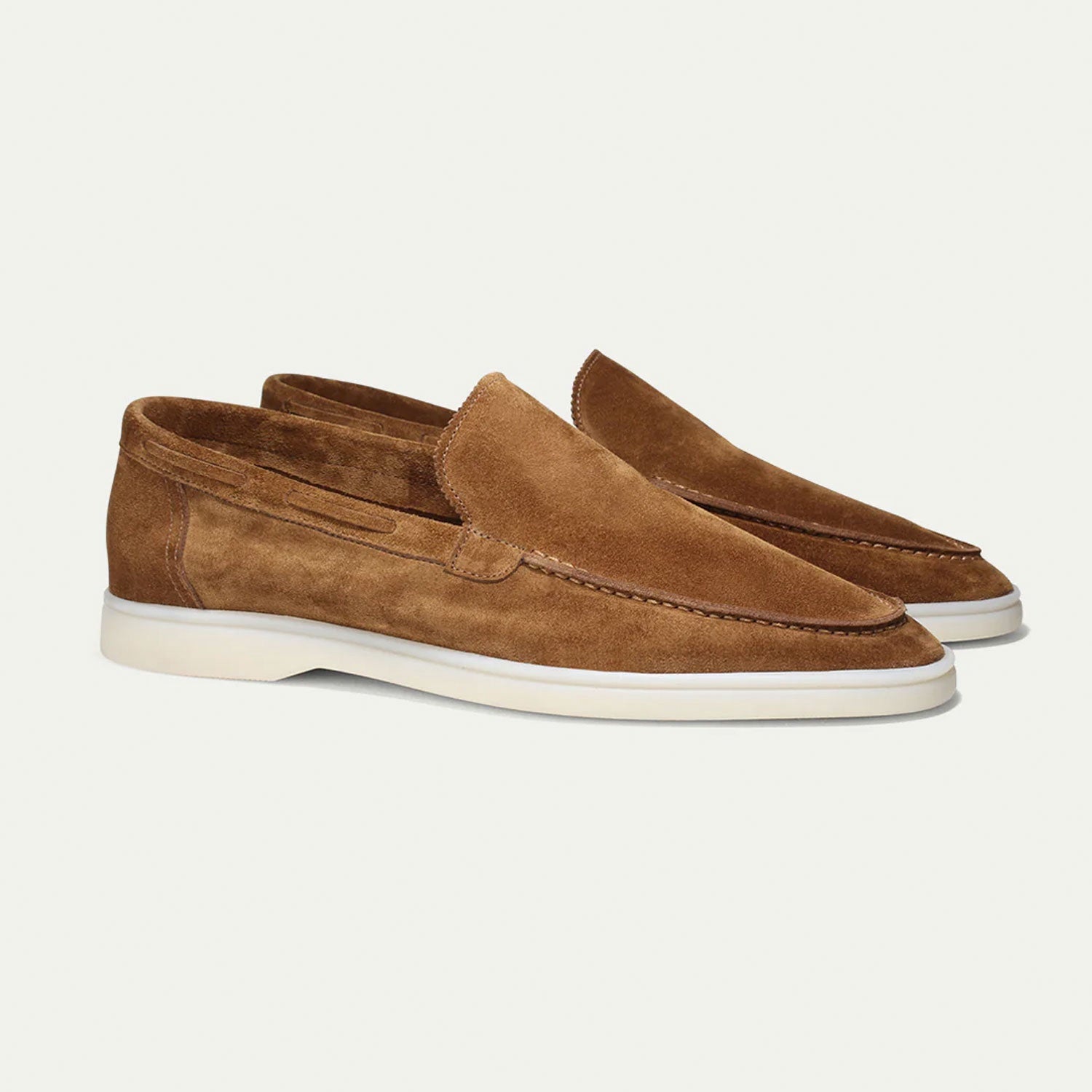 Yacht-Loafer, ungefüttert, Karamell