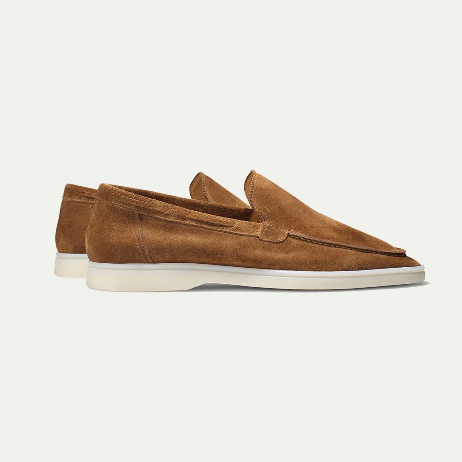 Yacht-Loafer, ungefüttert, Karamell