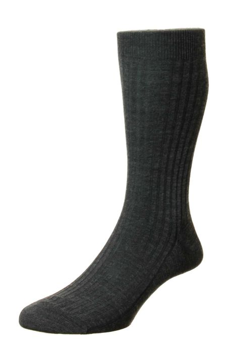 Sock Merinowool Charcoal