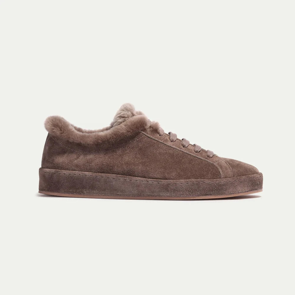 Aurelien Voyager Sneaker Shearling lined Ashgrey Grey