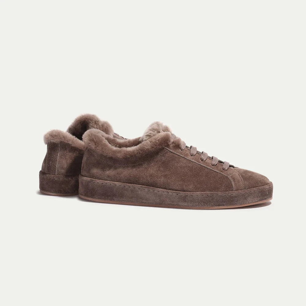 Aurelien Voyager Sneaker Shearling lined Ashgrey Grey