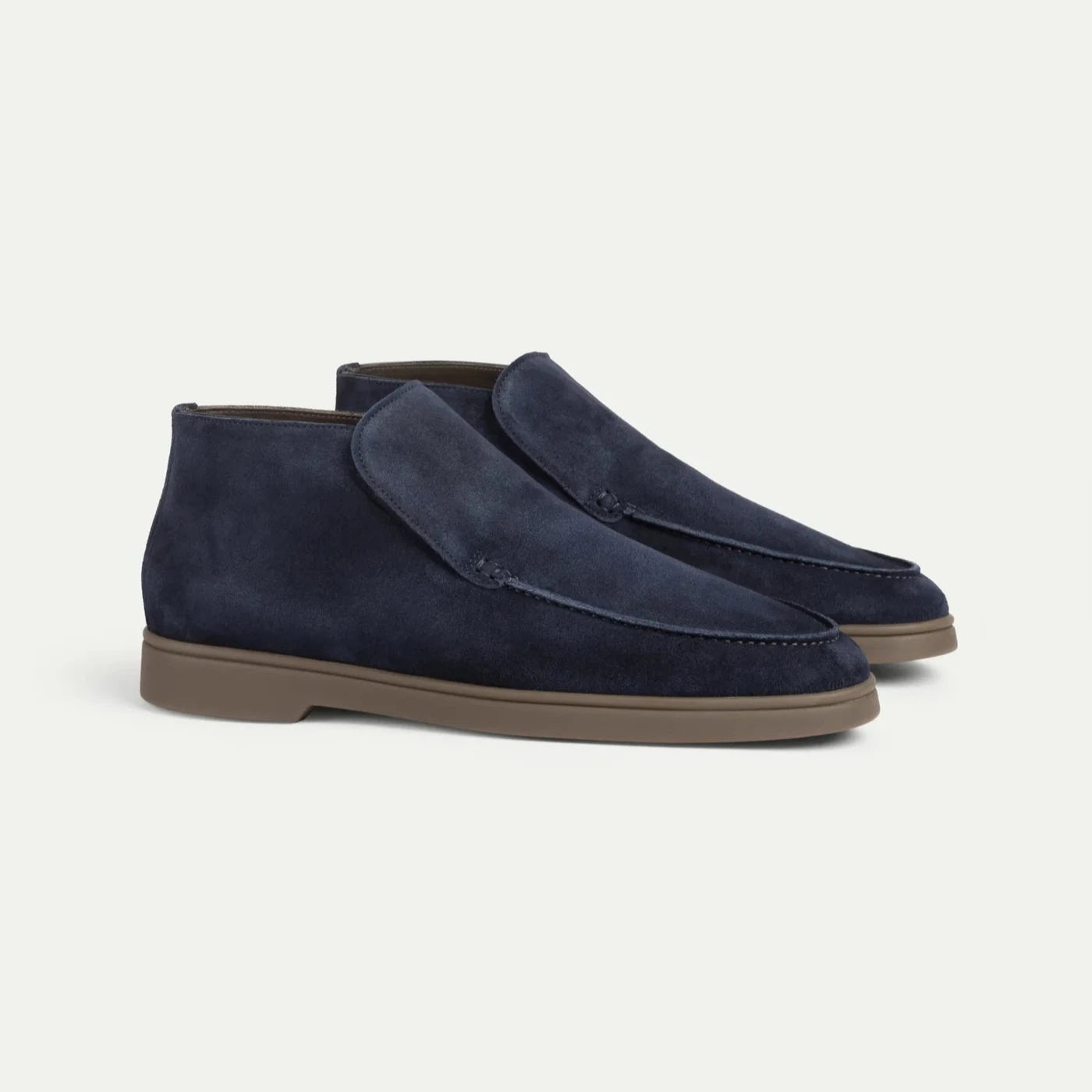 City Loafer Brown Sole Navy