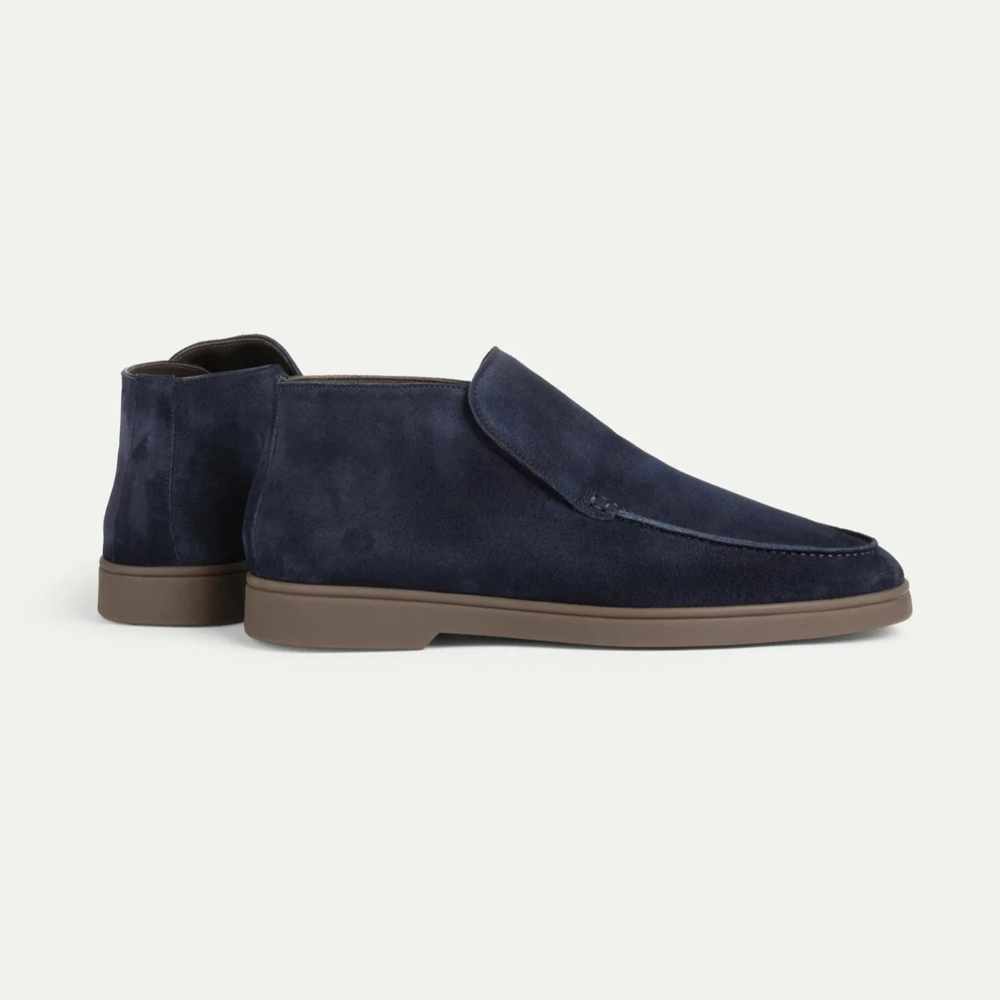 City Loafer Brown Sole Navy