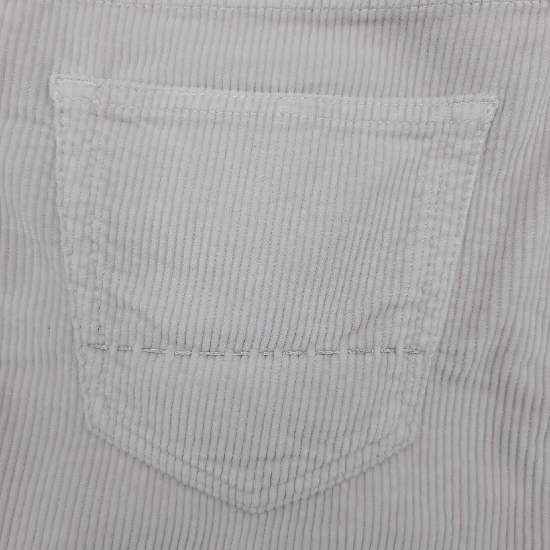 5-pocket Baby Rib Trouser Urban Off White