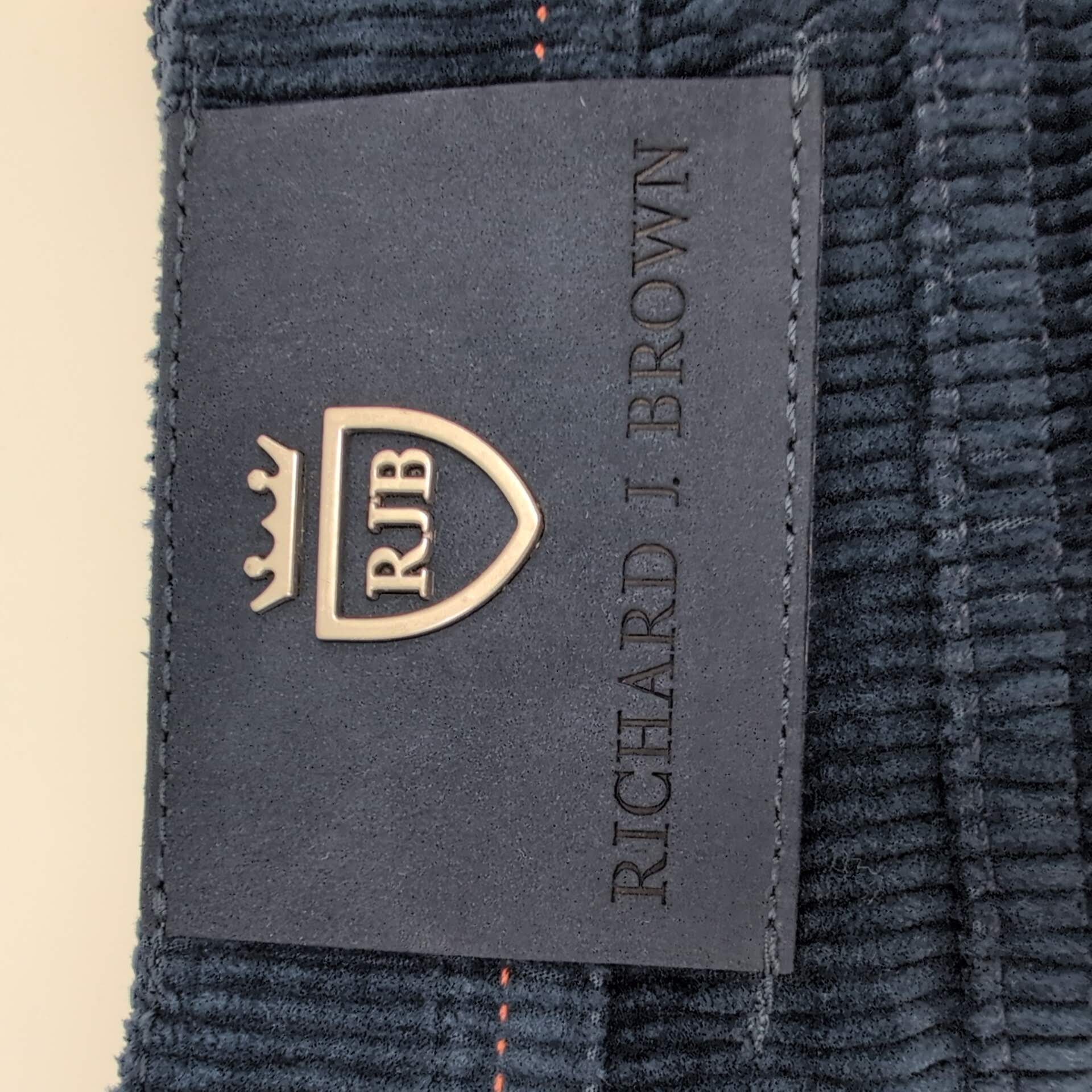 5-pocket Baby Rib Trouser Urban Blue