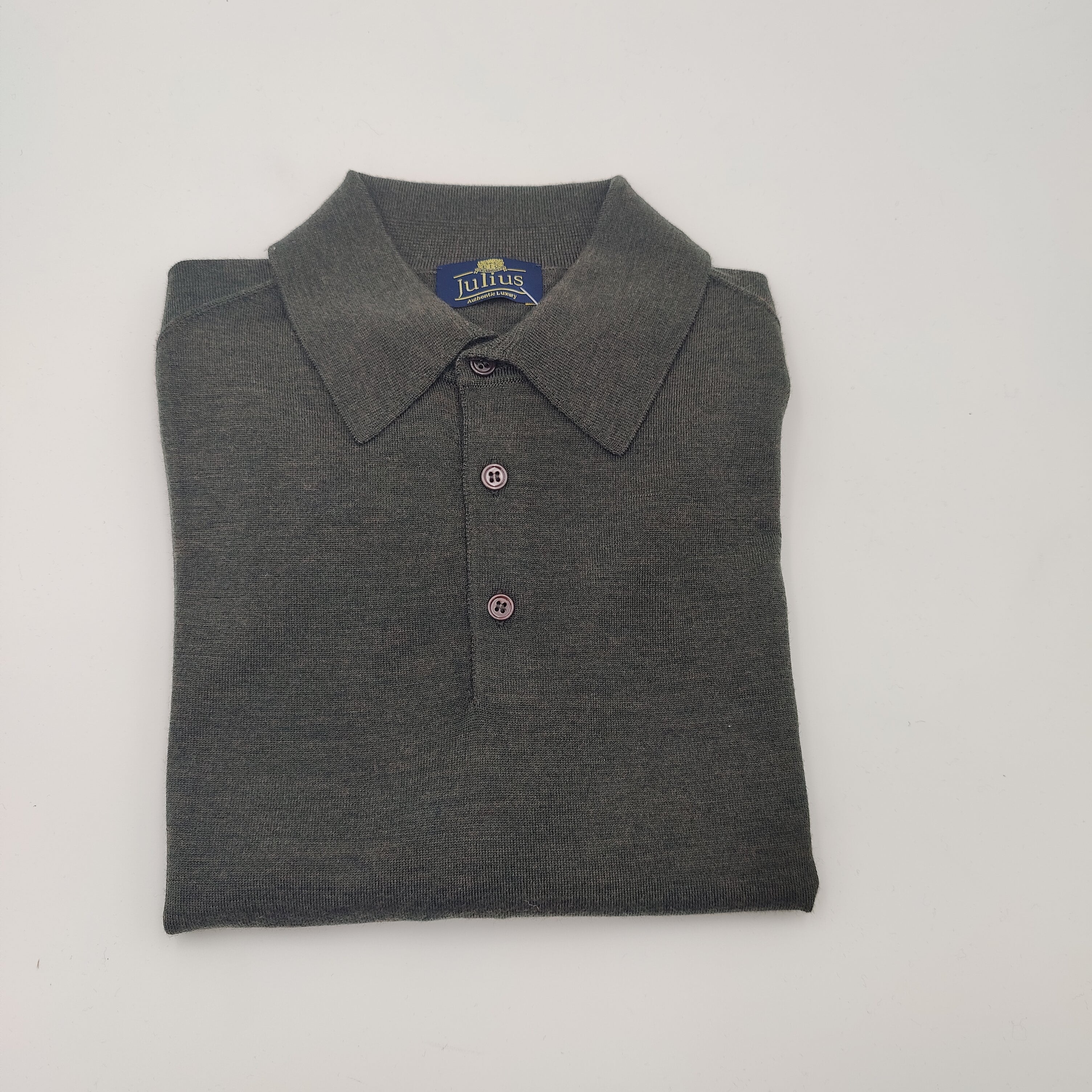 Longsleeve Polo Merino