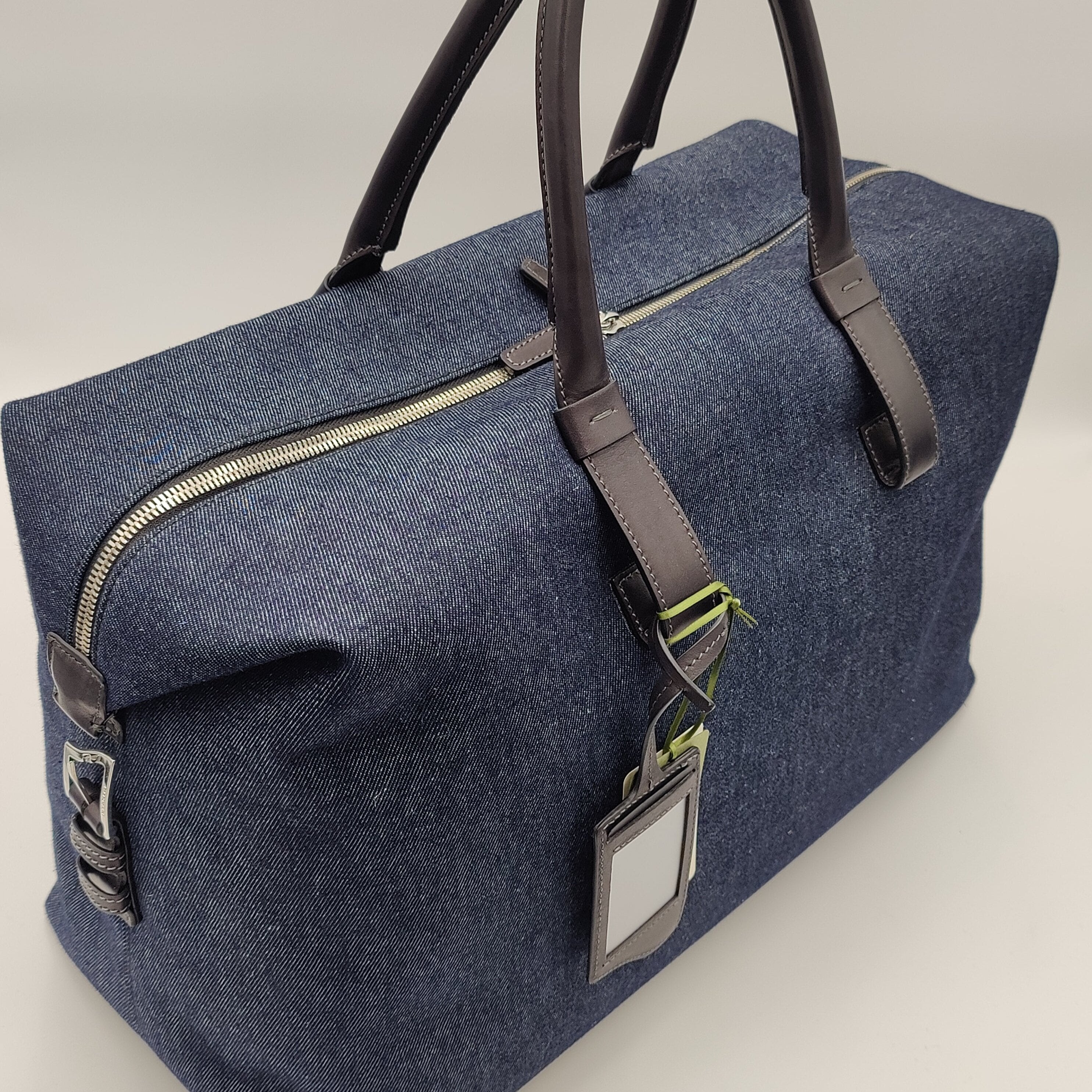 Denim-Wochenendtasche