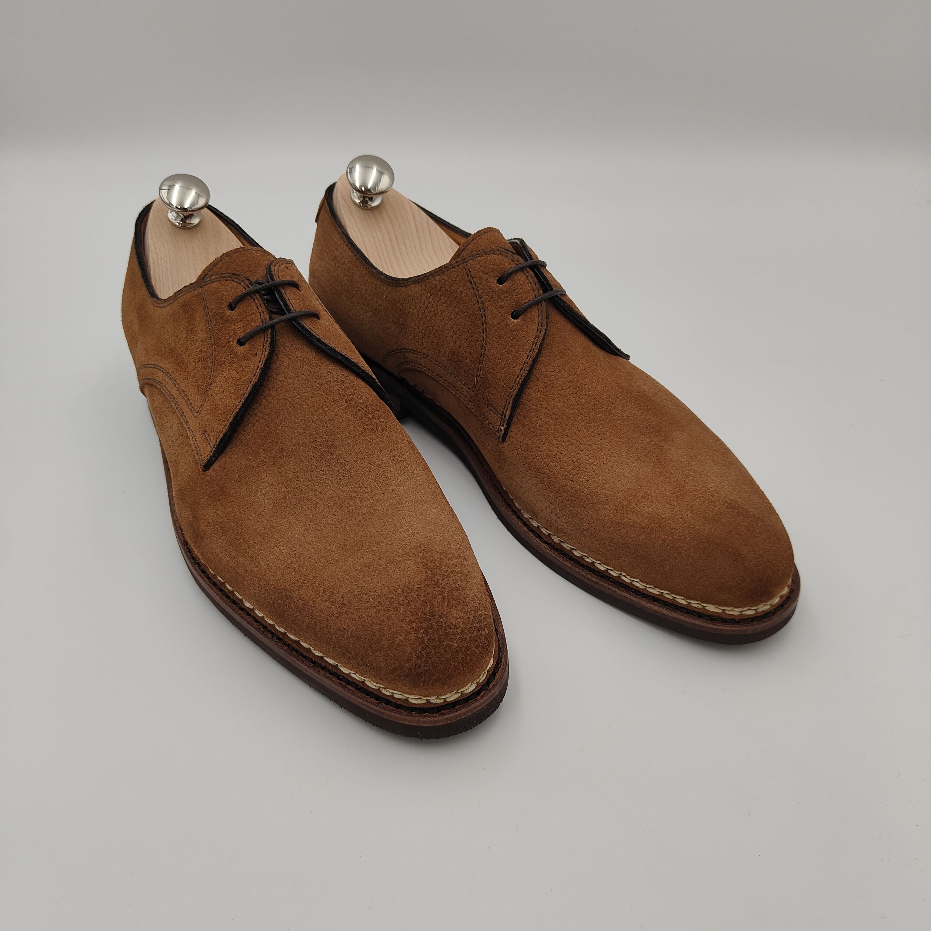 Carnera Norwegian Grain Suede Cognac