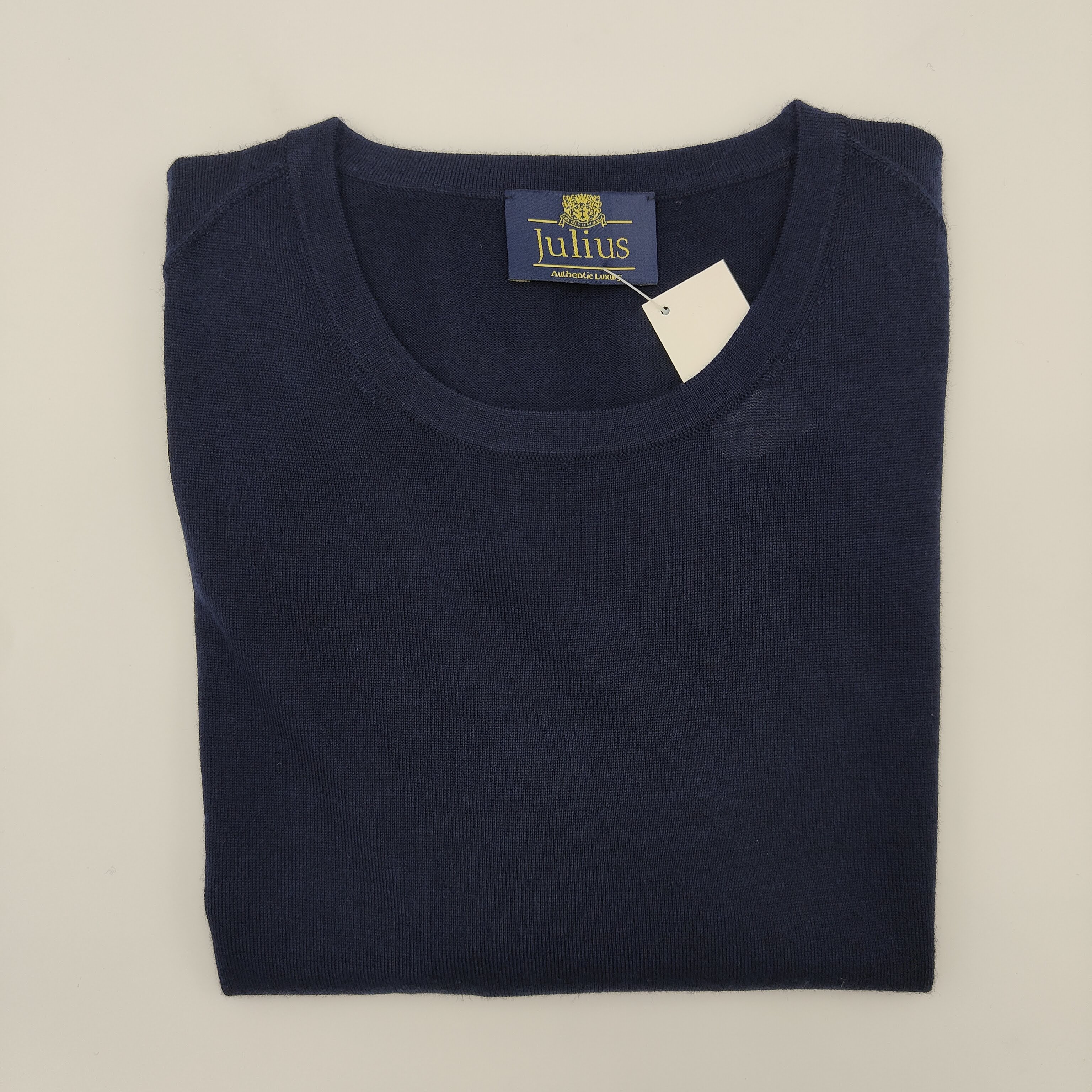 T-shirt Merino/Cashm/Silk Navy