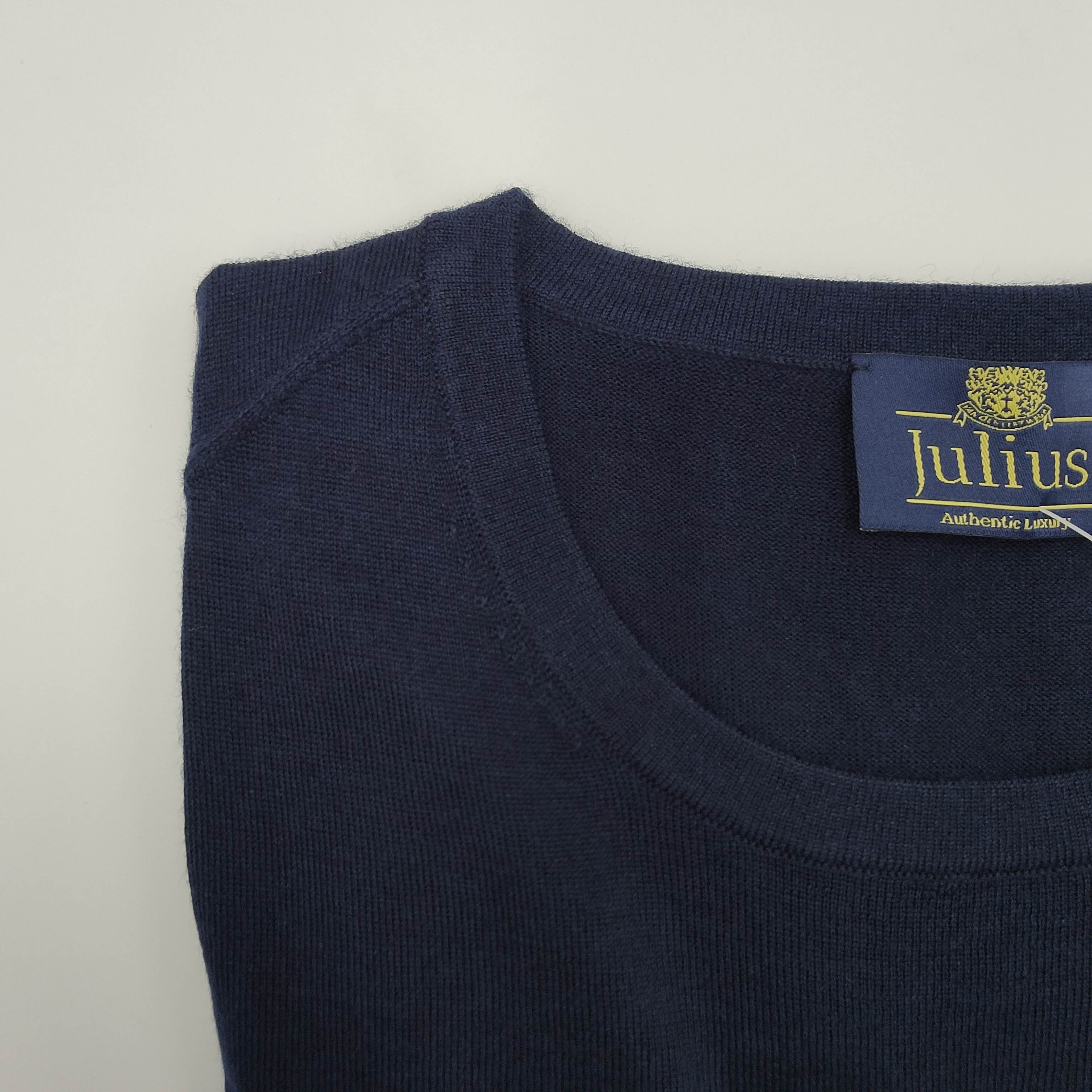 T-shirt Merino/Cashm/Silk Navy