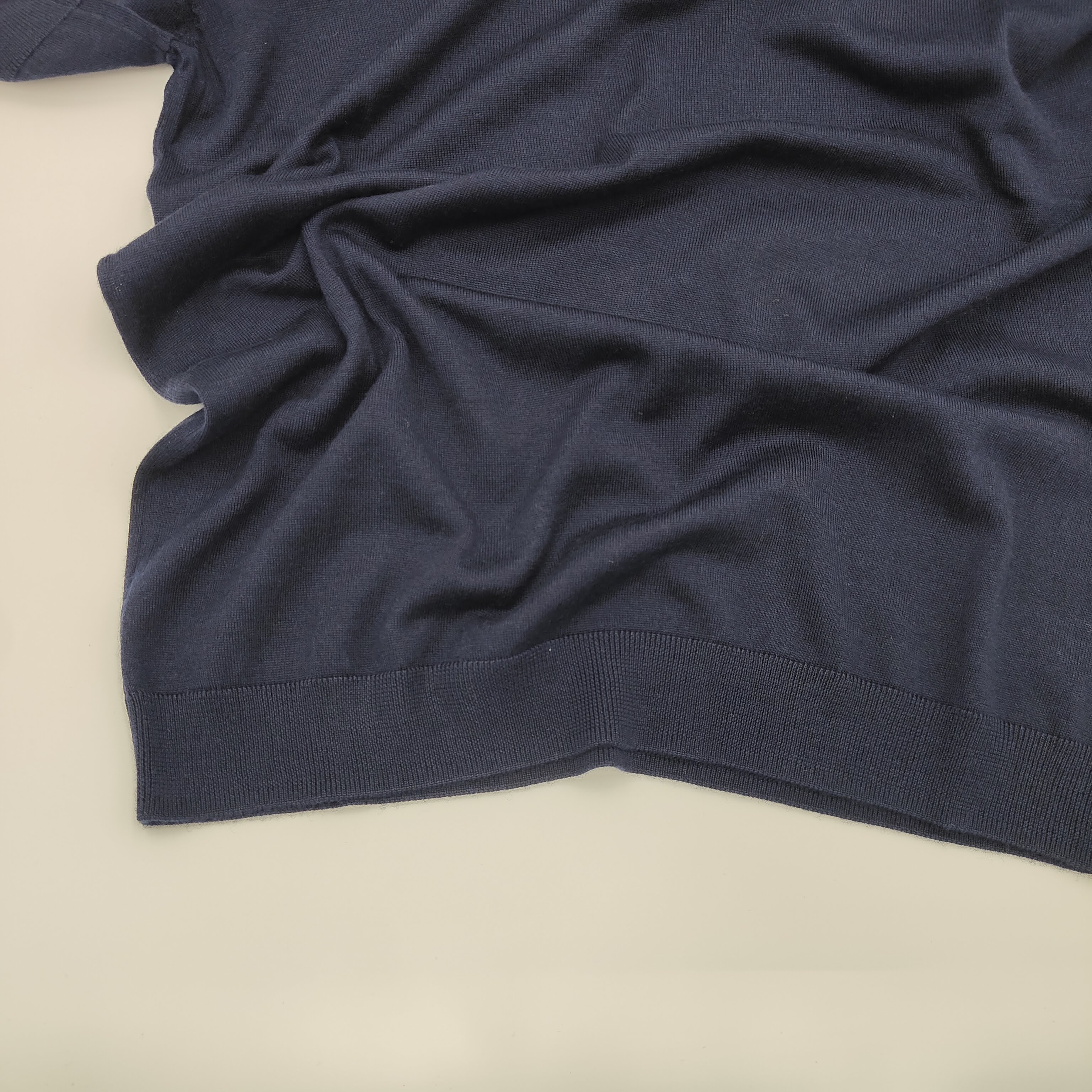 T-shirt Merino/Cashm/Silk Navy