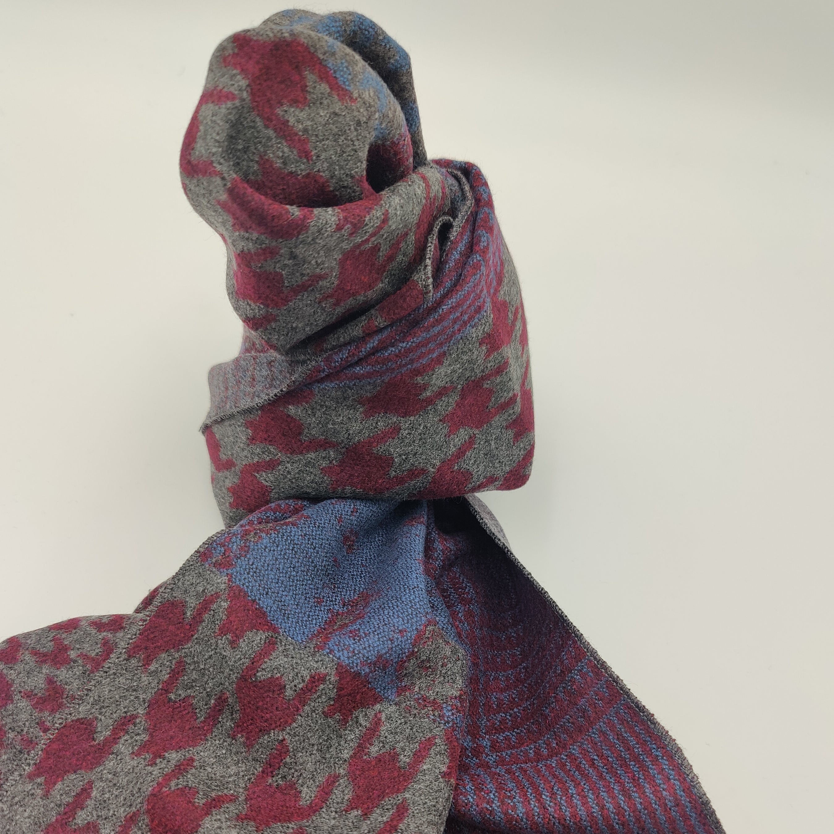 Scarf Vienna II Burgundy