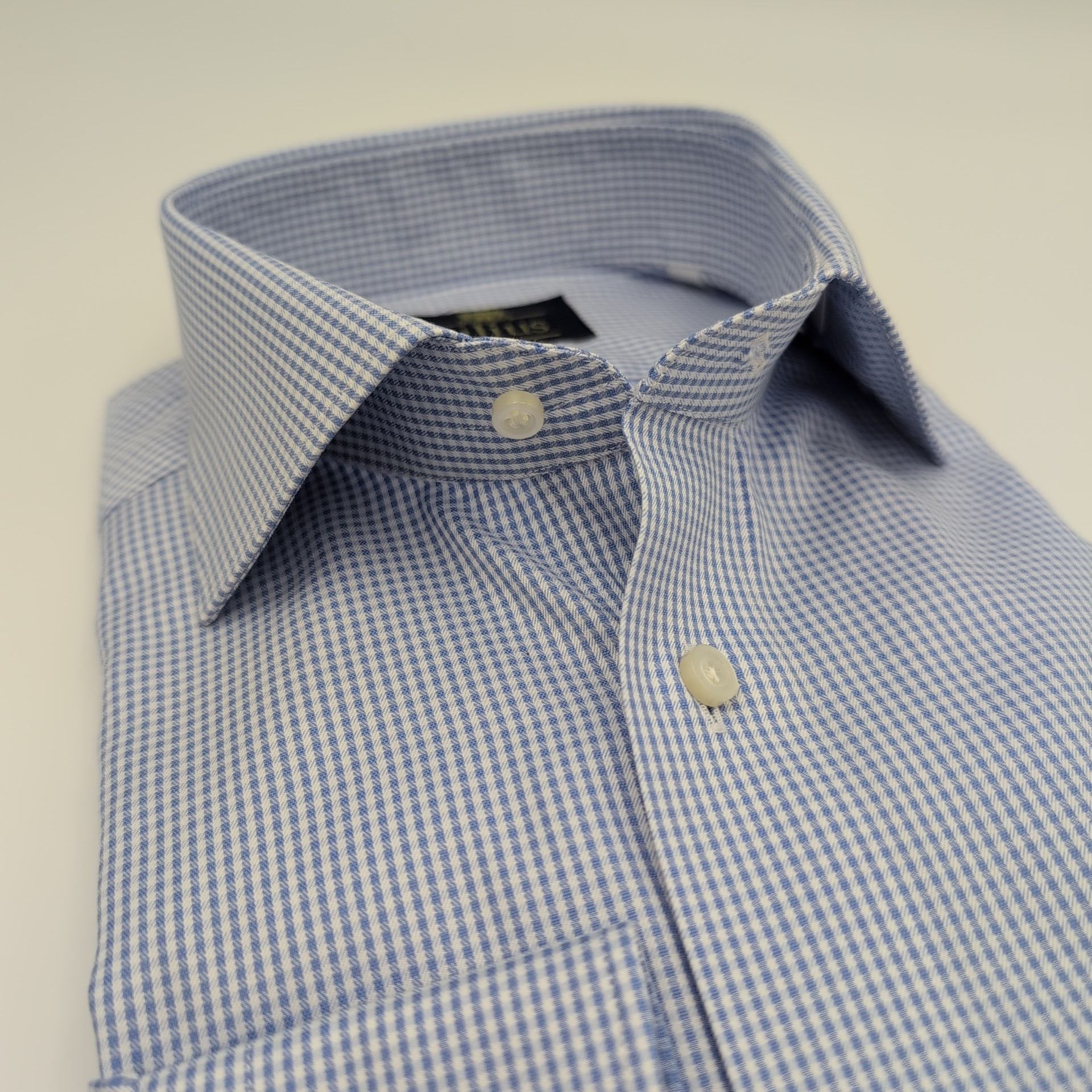 Cutaway Shirt Fine Check