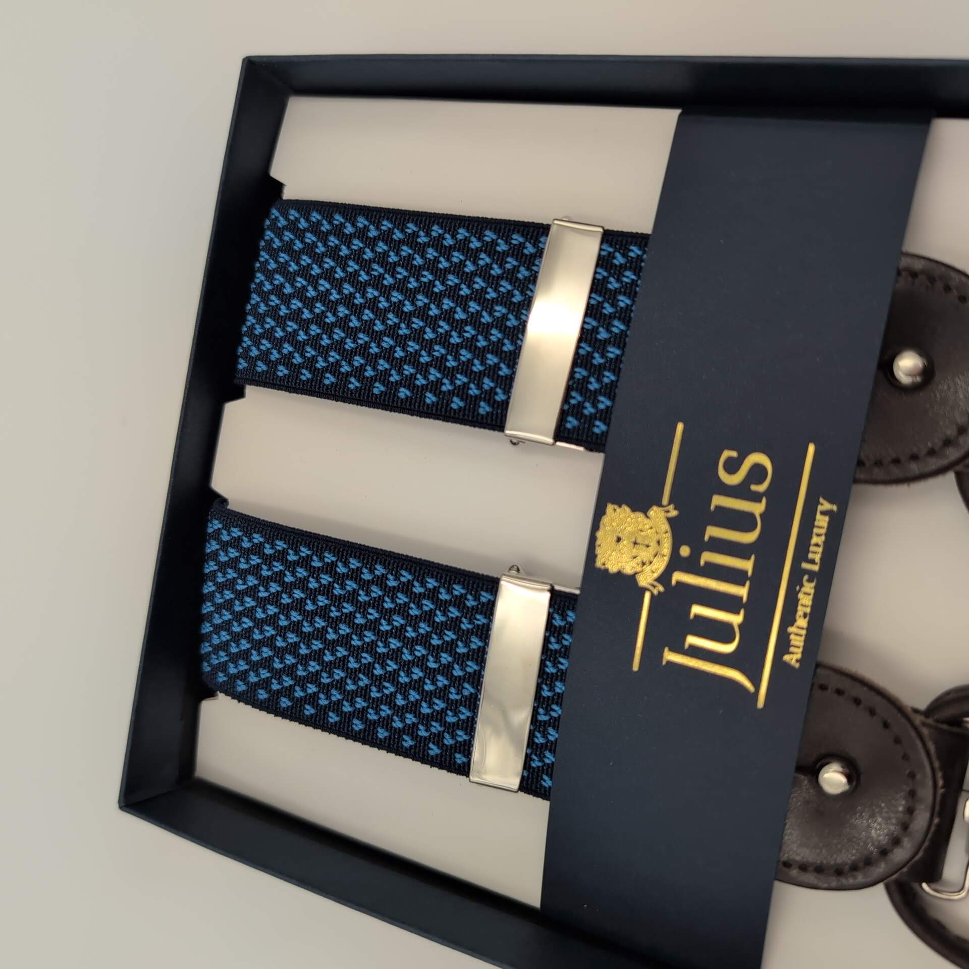 Braces 2 in 1 Classic Weave Blue