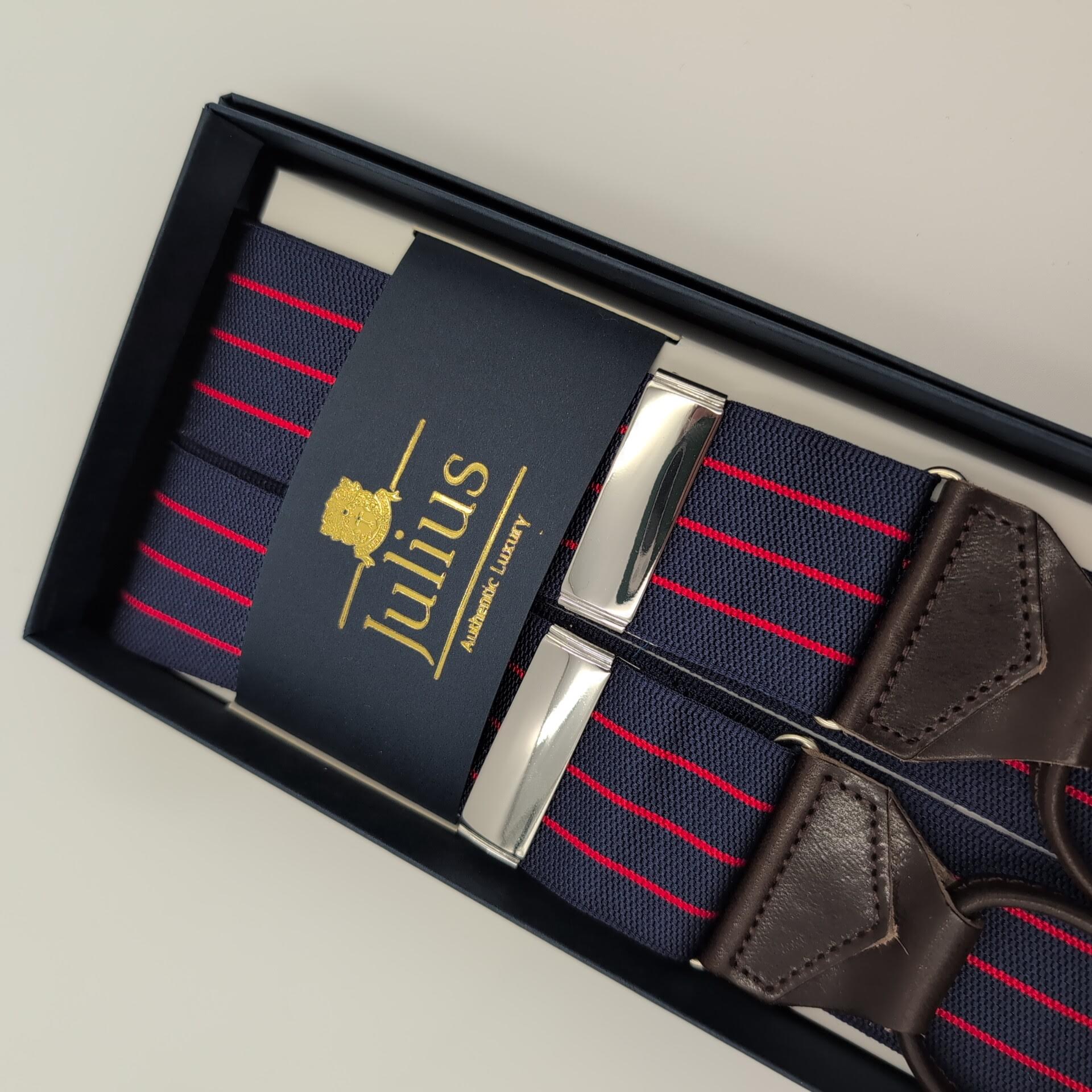 Braces Red Stripes Blue