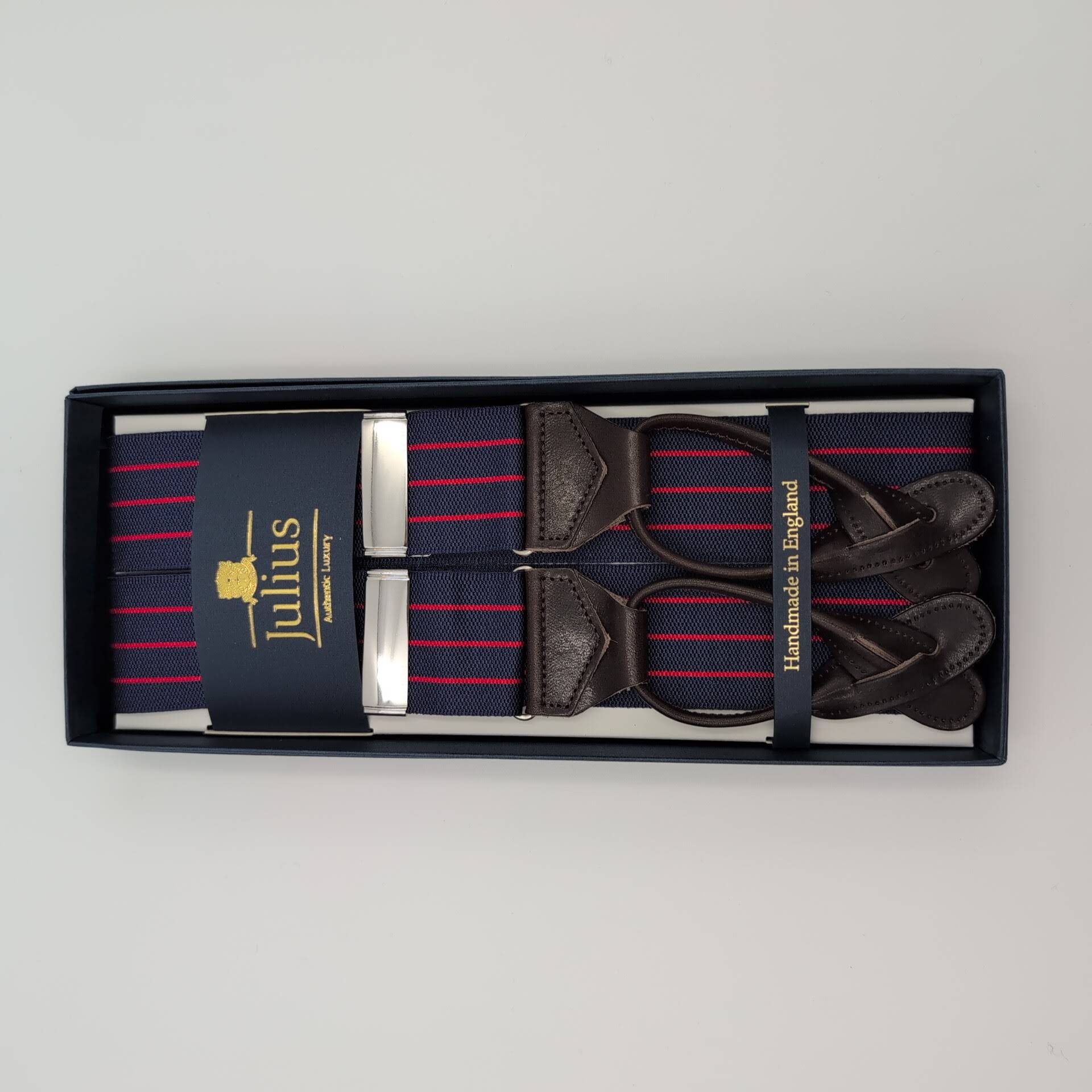 Braces Red Stripes Blue