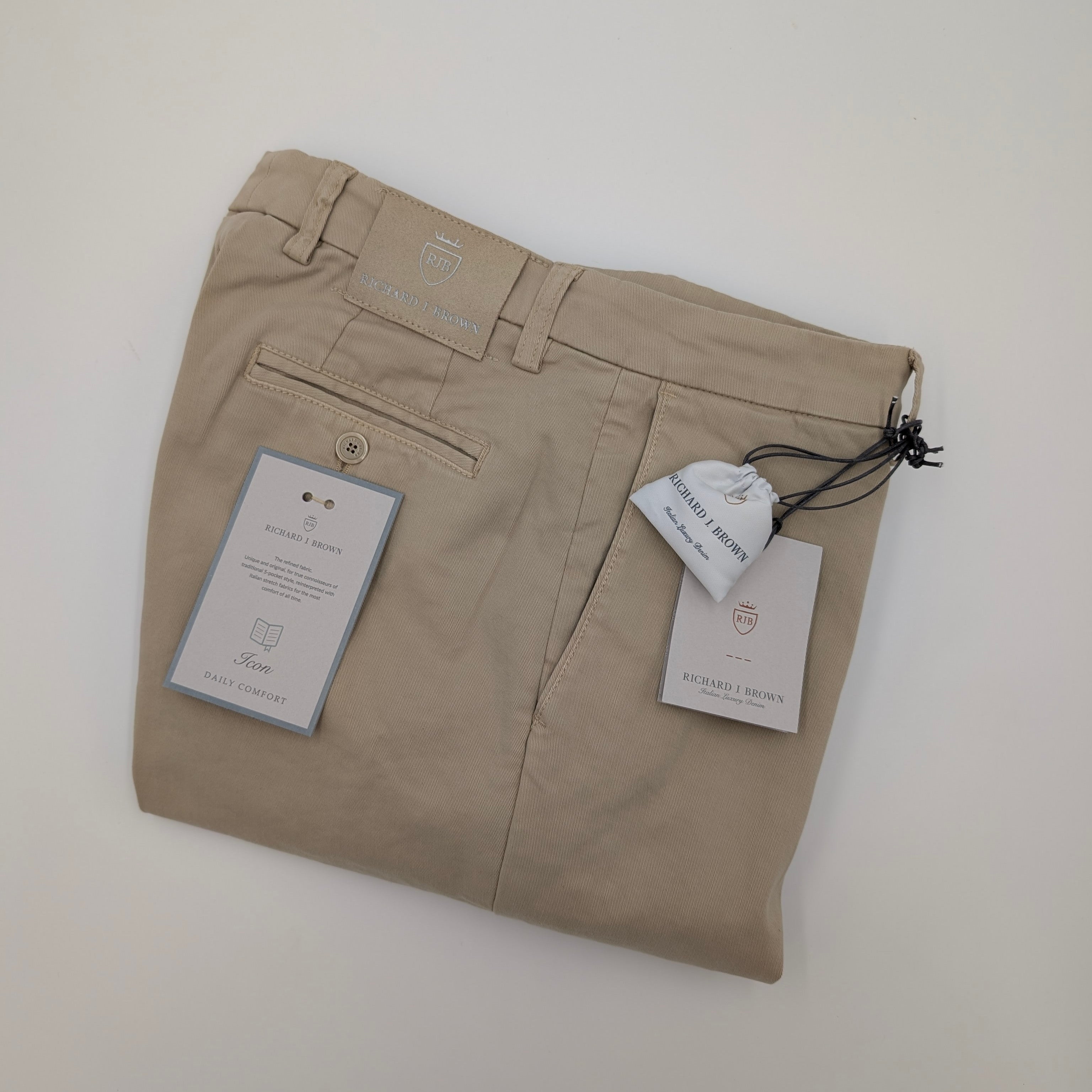 Chino Icon Singapore Beige Rich Cotton