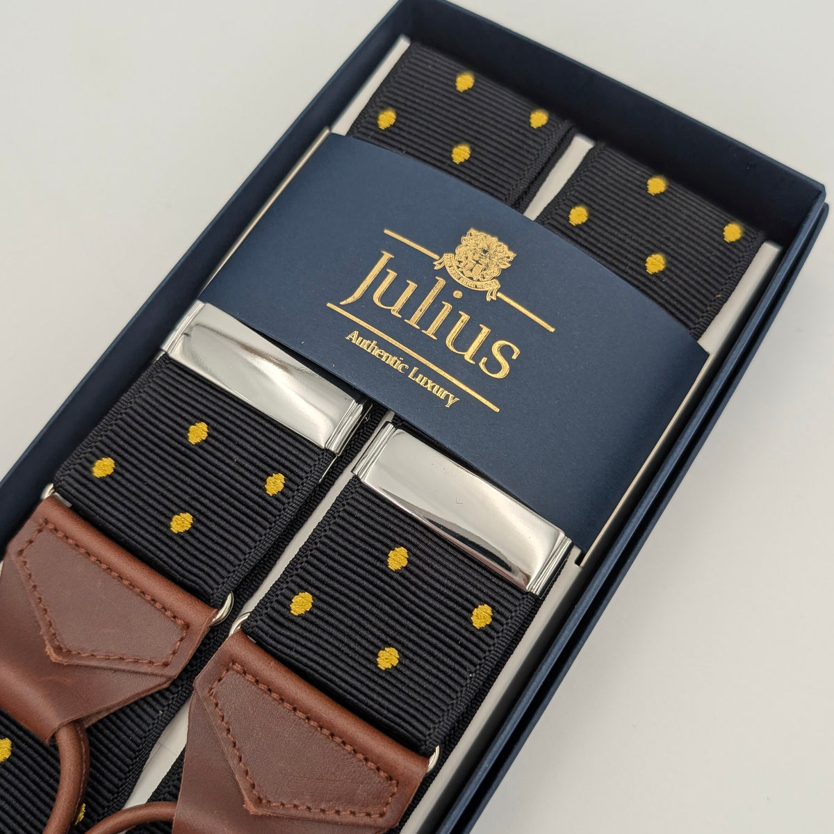 Braces Polka Black/Gold