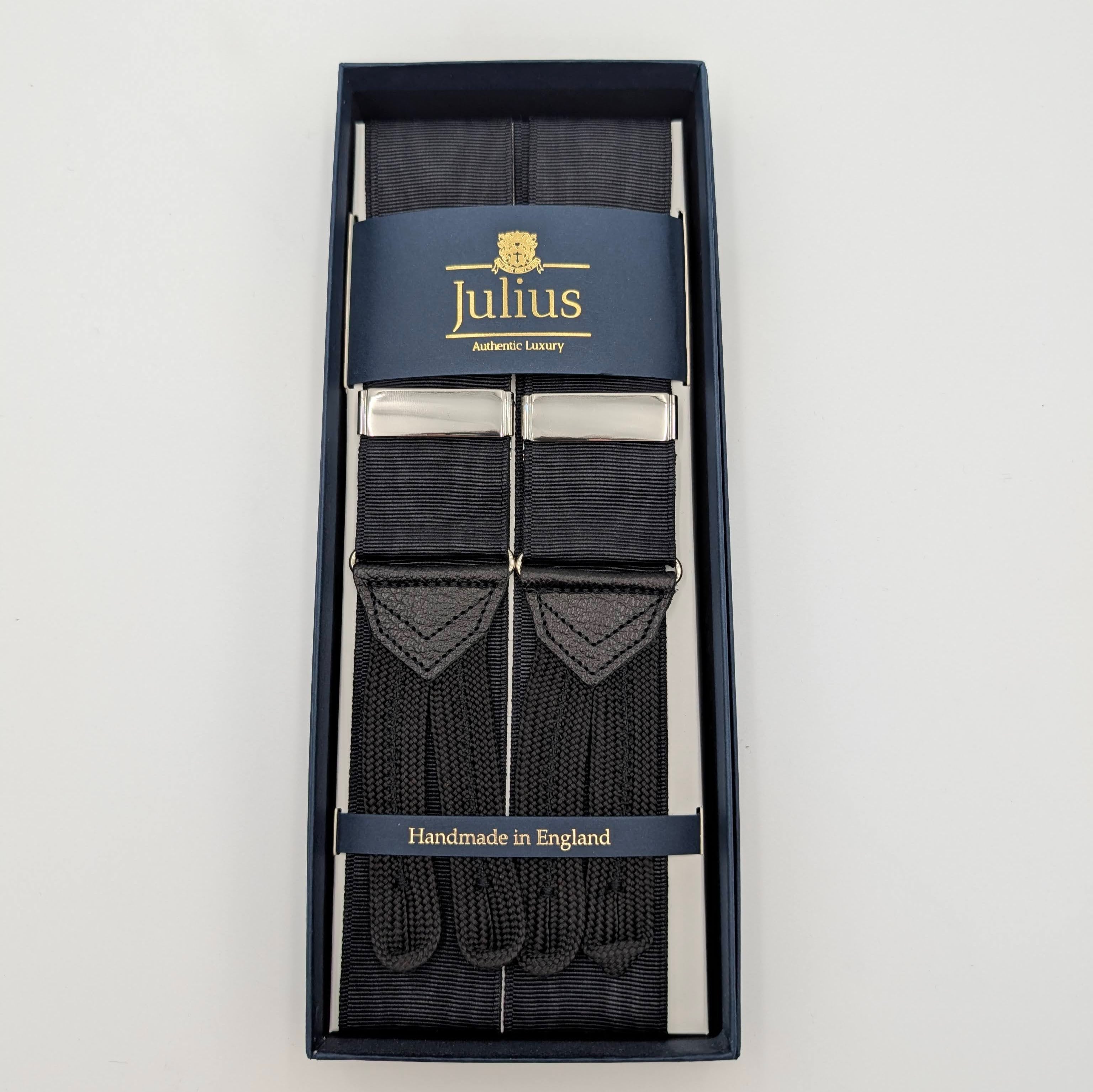 Braces Moiré - Smoking Black