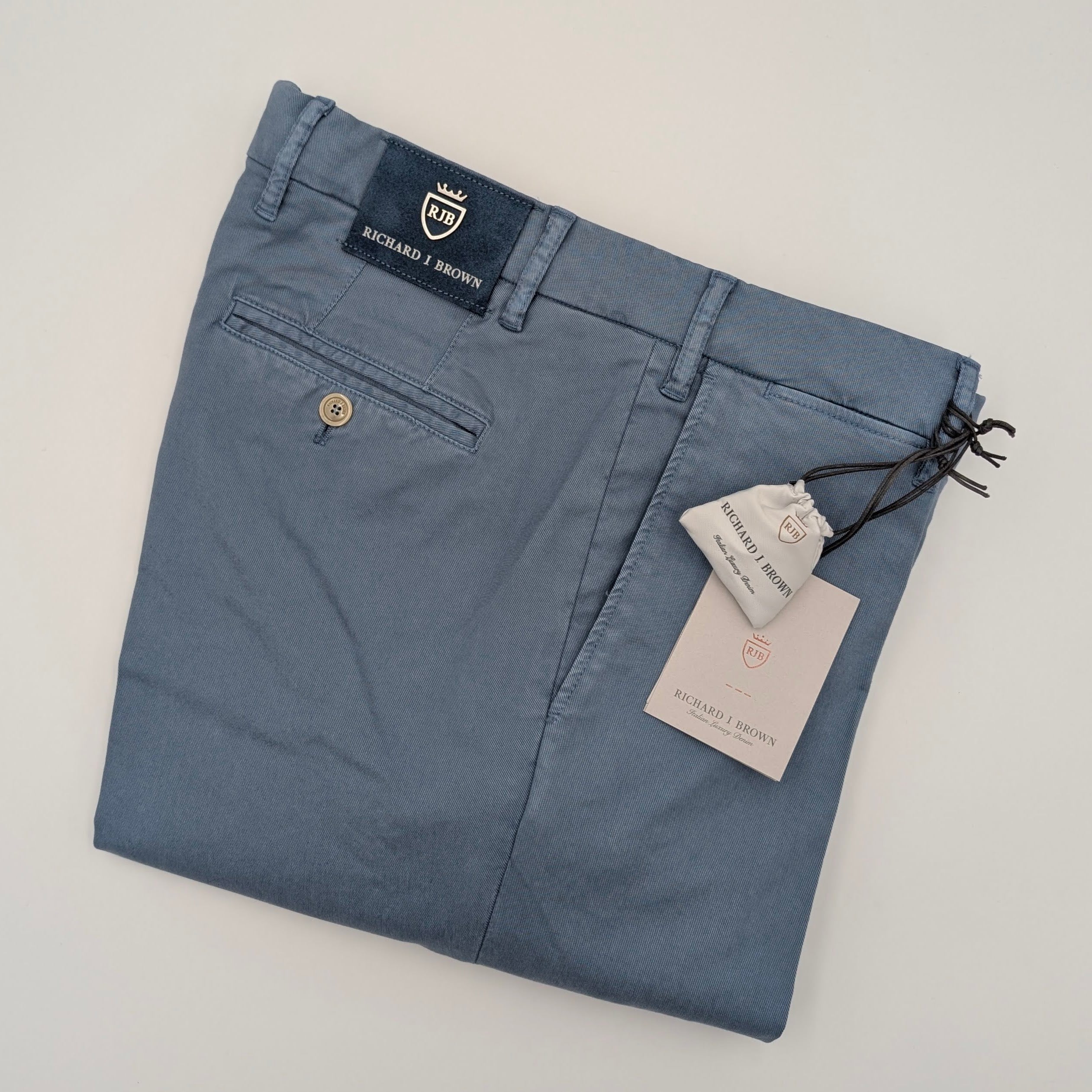 Chino Icon Singapore Silk Touch Hellblau